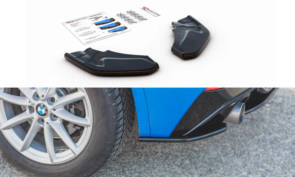 REAR SIDE SPLITTERS BMW X2 F39 M-PACK