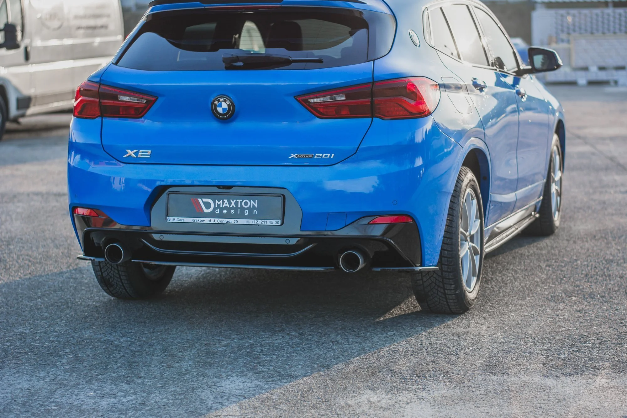 REAR SIDE SPLITTERS BMW X2 F39 M-PACK - Image 3