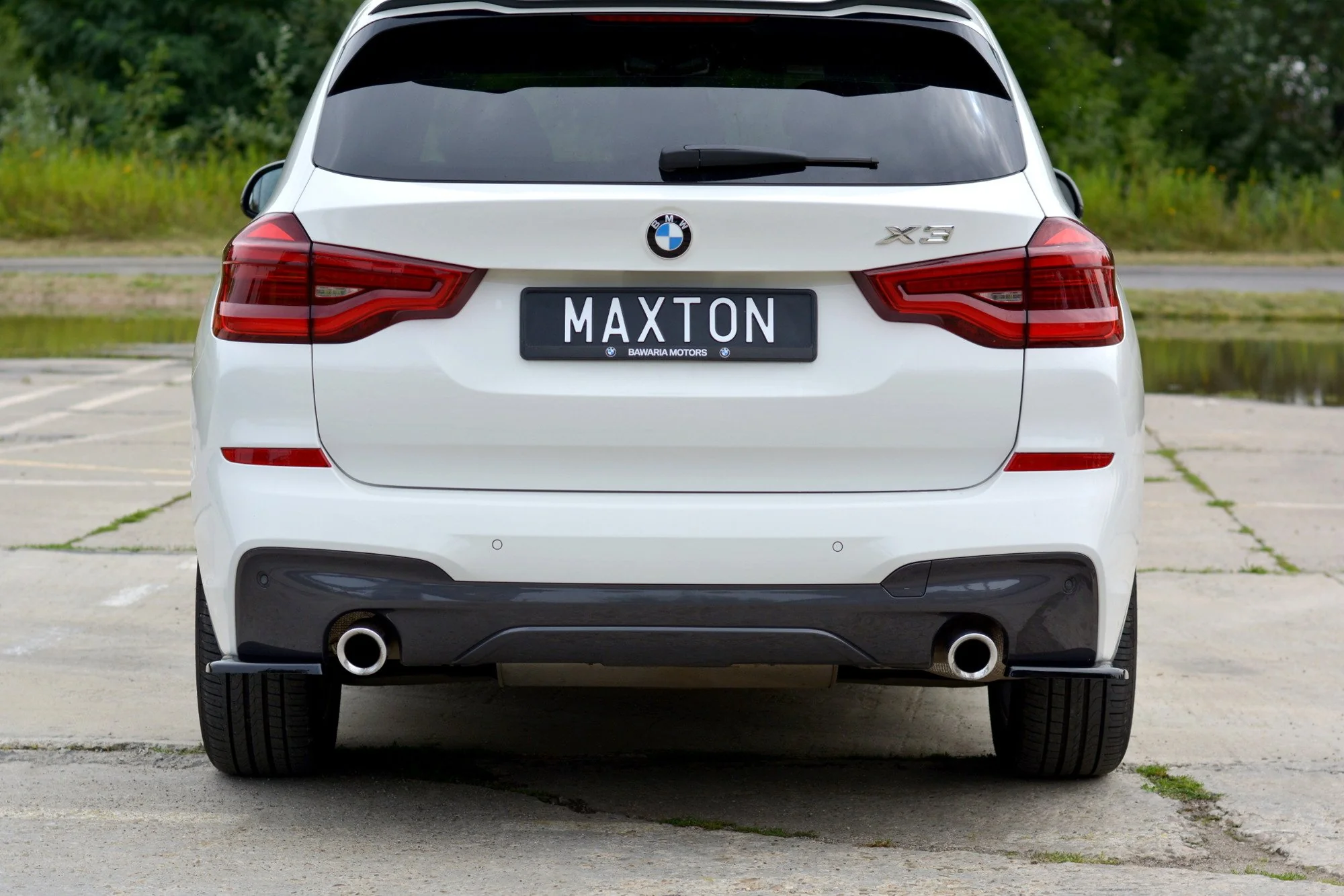 REAR SIDE SPLITTERS BMW X3 G01 M-PACK - Image 2