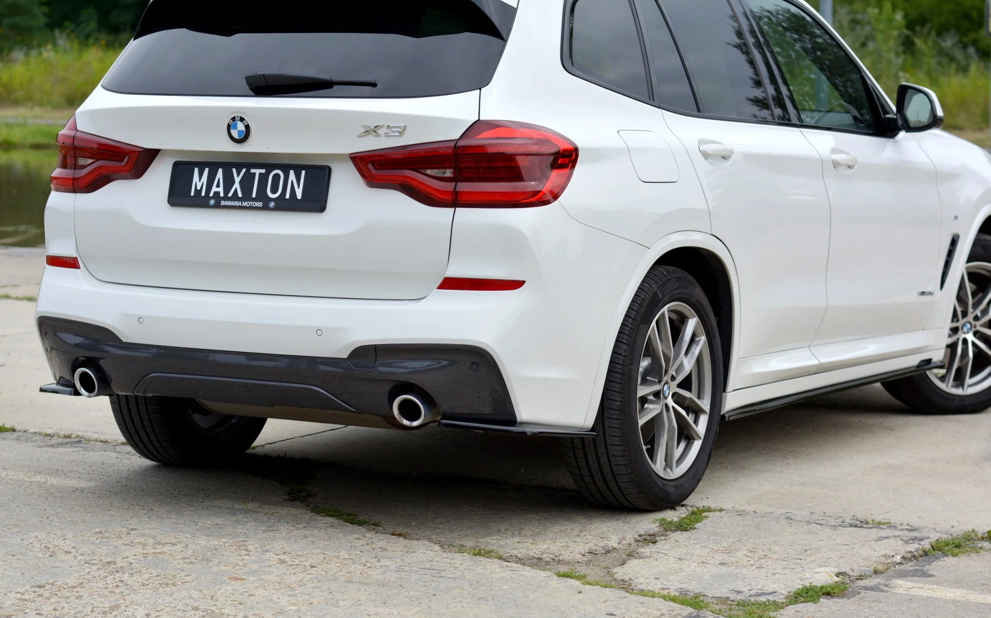 REAR SIDE SPLITTERS BMW X3 G01 M-PACK - Image 3