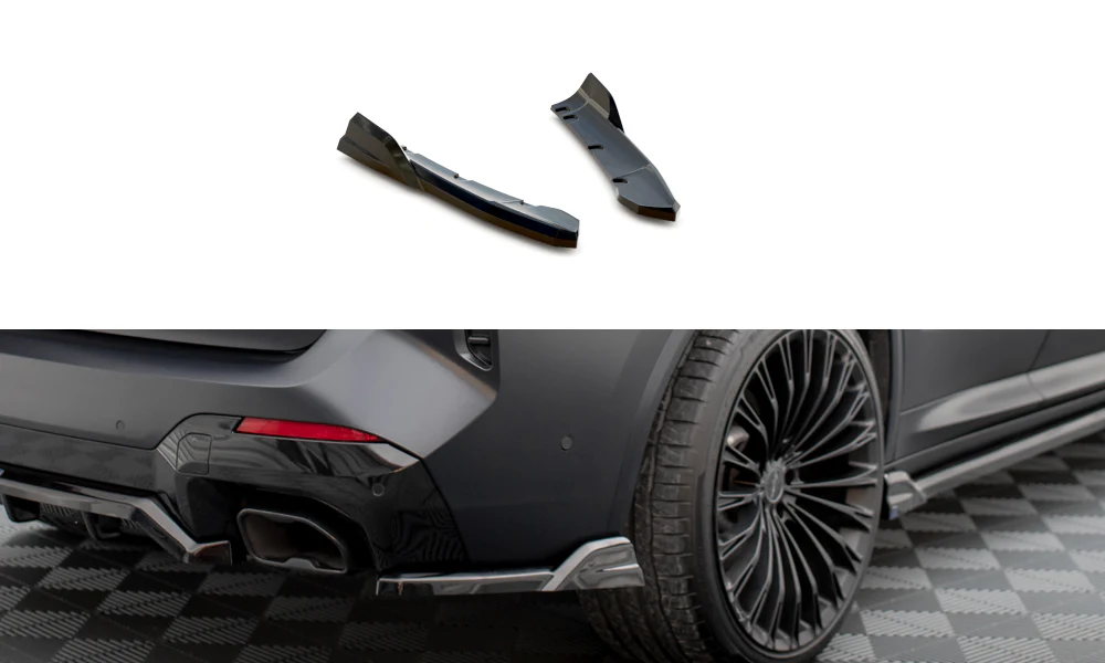 REAR SIDE SPLITTERS BMW X3 M-PACK G01 FACELIFT