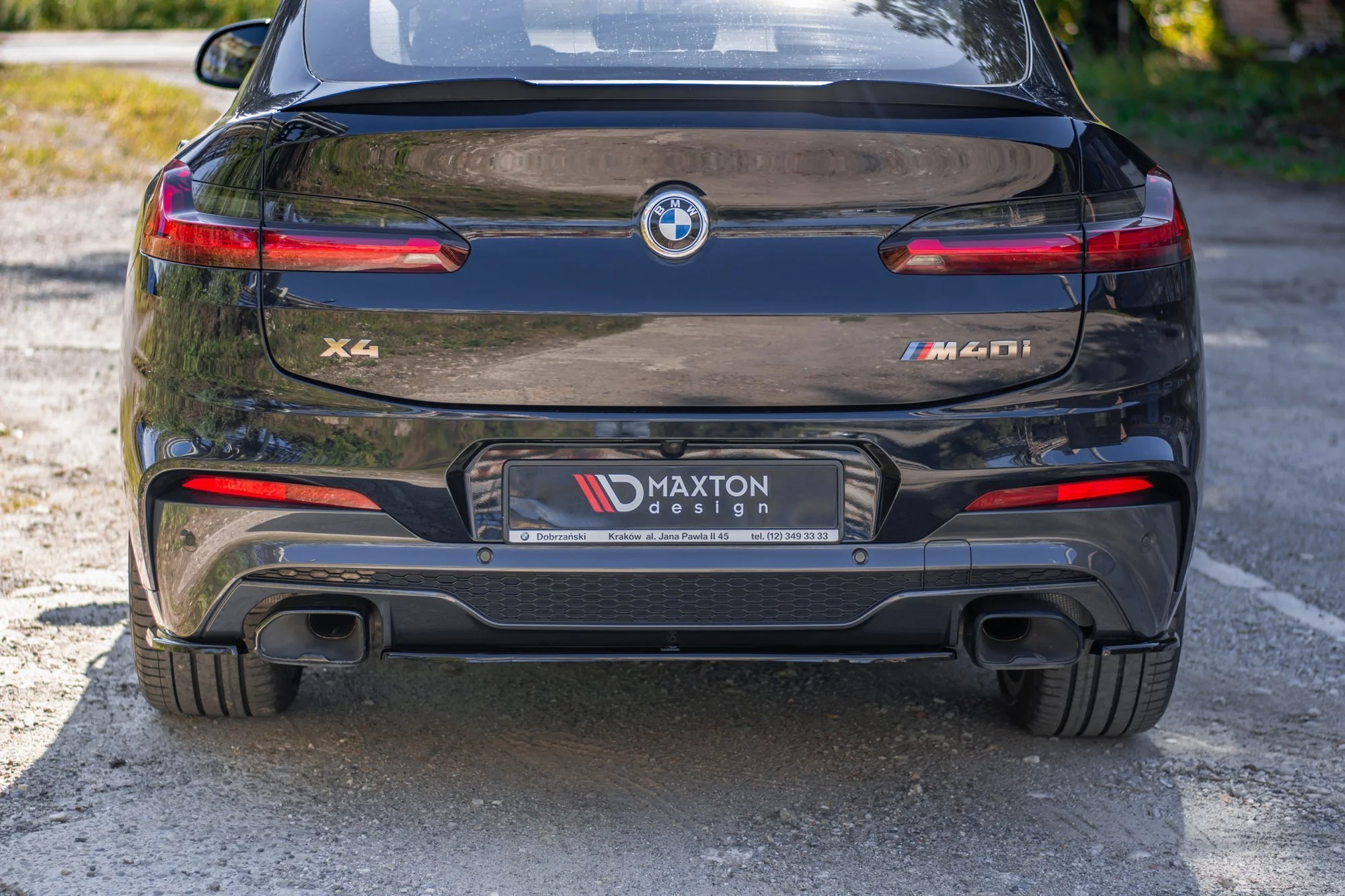 REAR SIDE SPLITTERS BMW X4 M-PACK G02 - Image 4