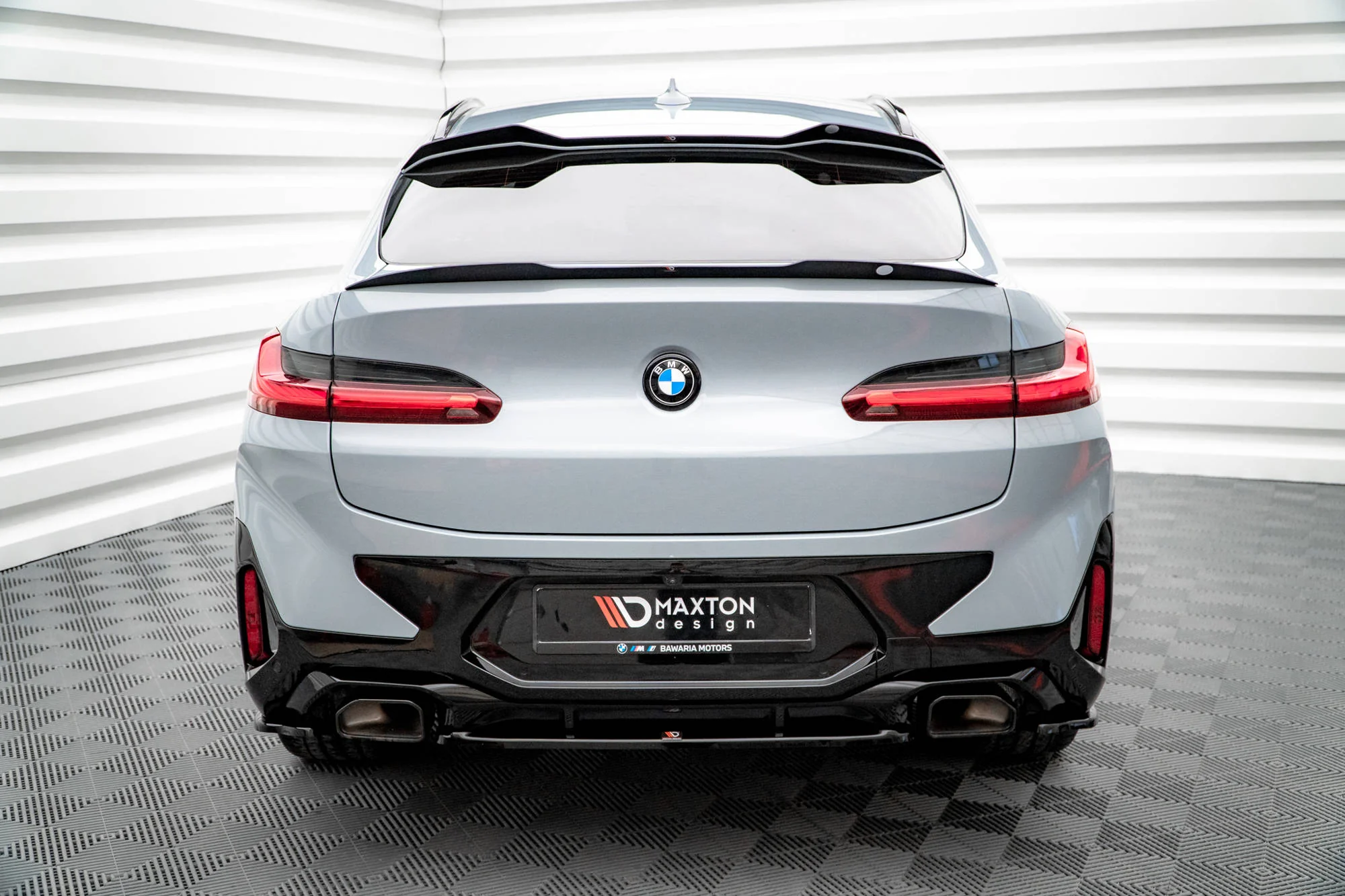 REAR SIDE SPLITTERS BMW X4 M-PACK G02 FACELIFT - Image 2