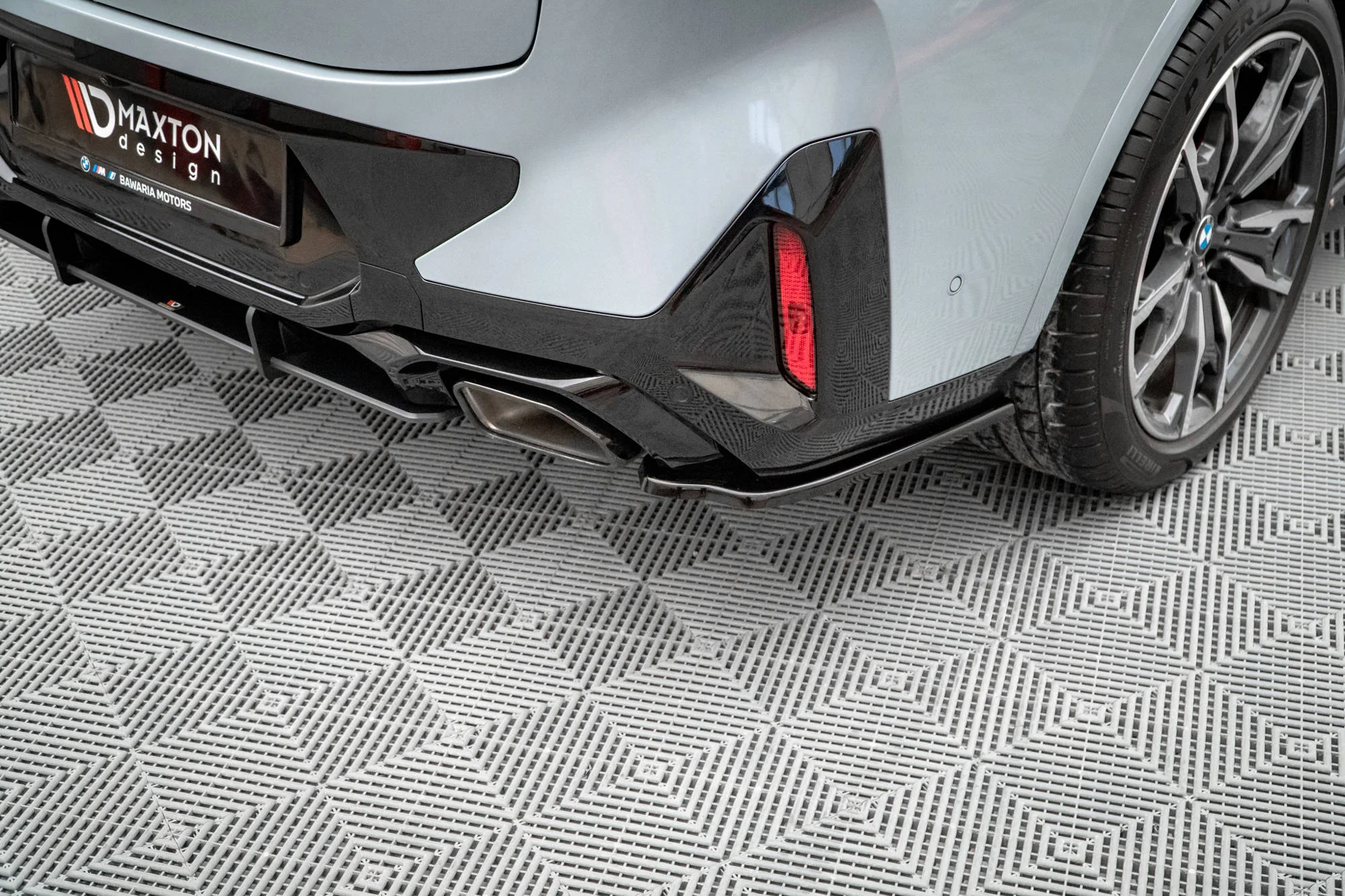REAR SIDE SPLITTERS BMW X4 M-PACK G02 FACELIFT - Image 3