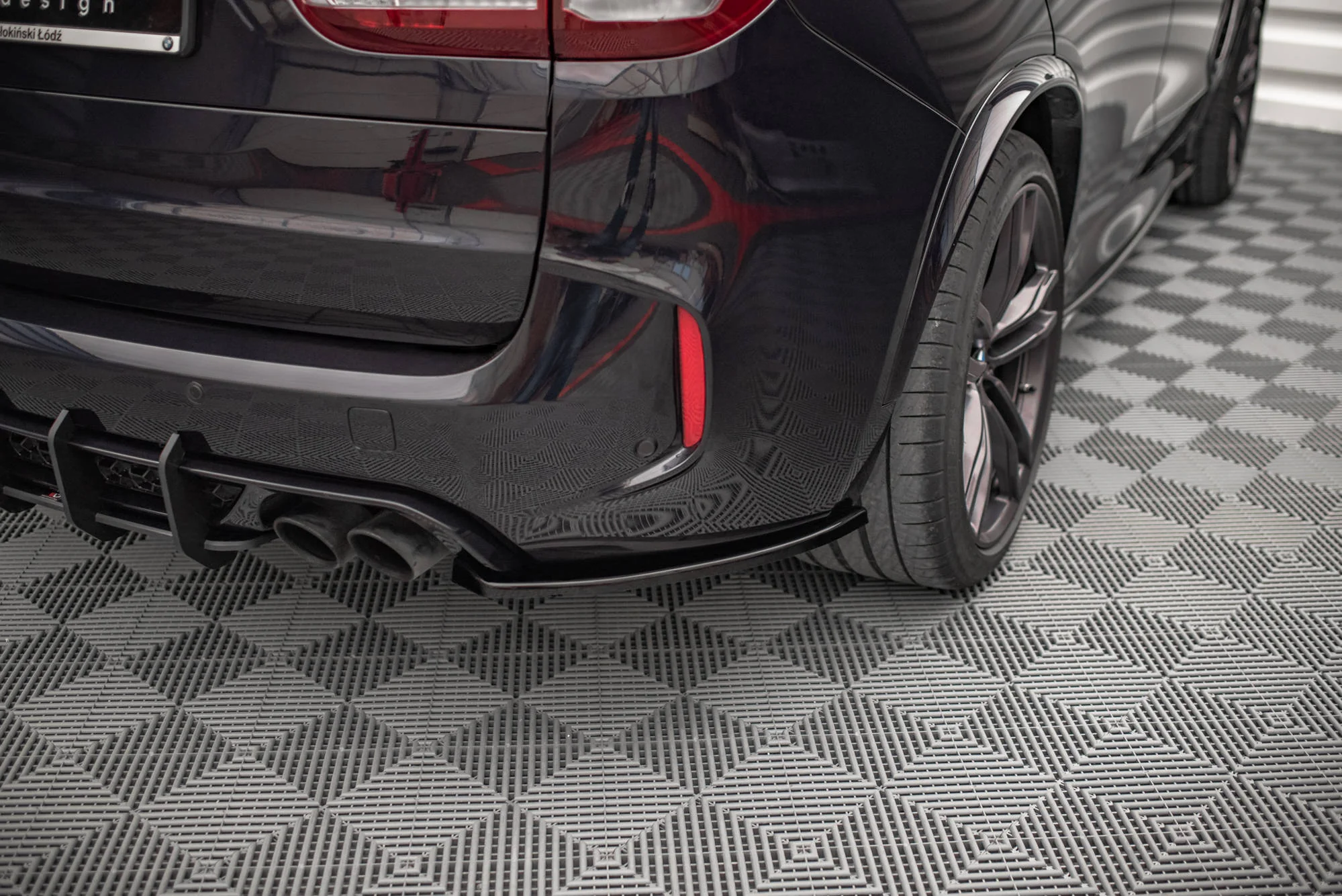 REAR SIDE SPLITTERS BMW X5 M F85 - Image 2
