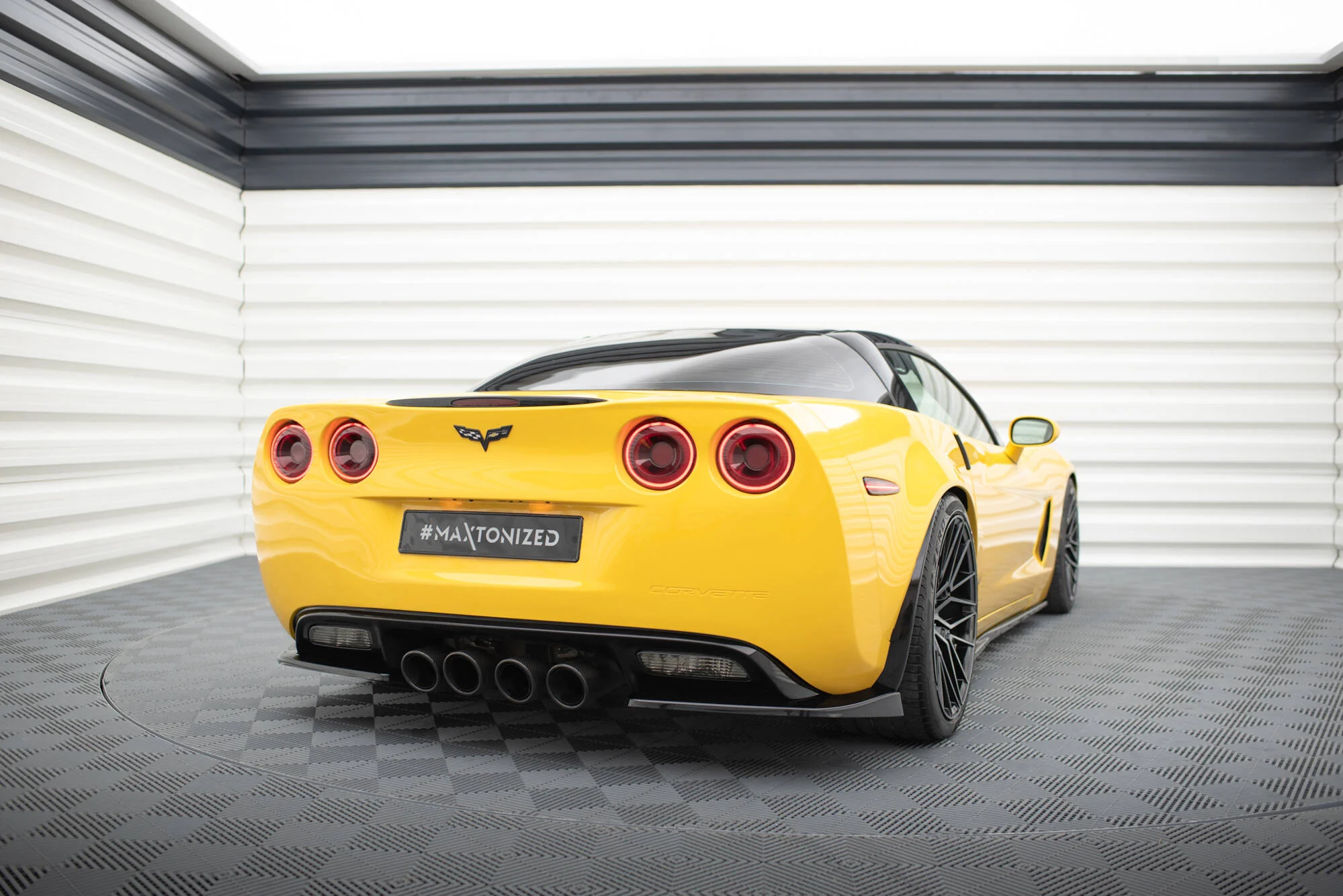 REAR SIDE SPLITTERS CHEVROLET CORVETTE C6 - Image 3