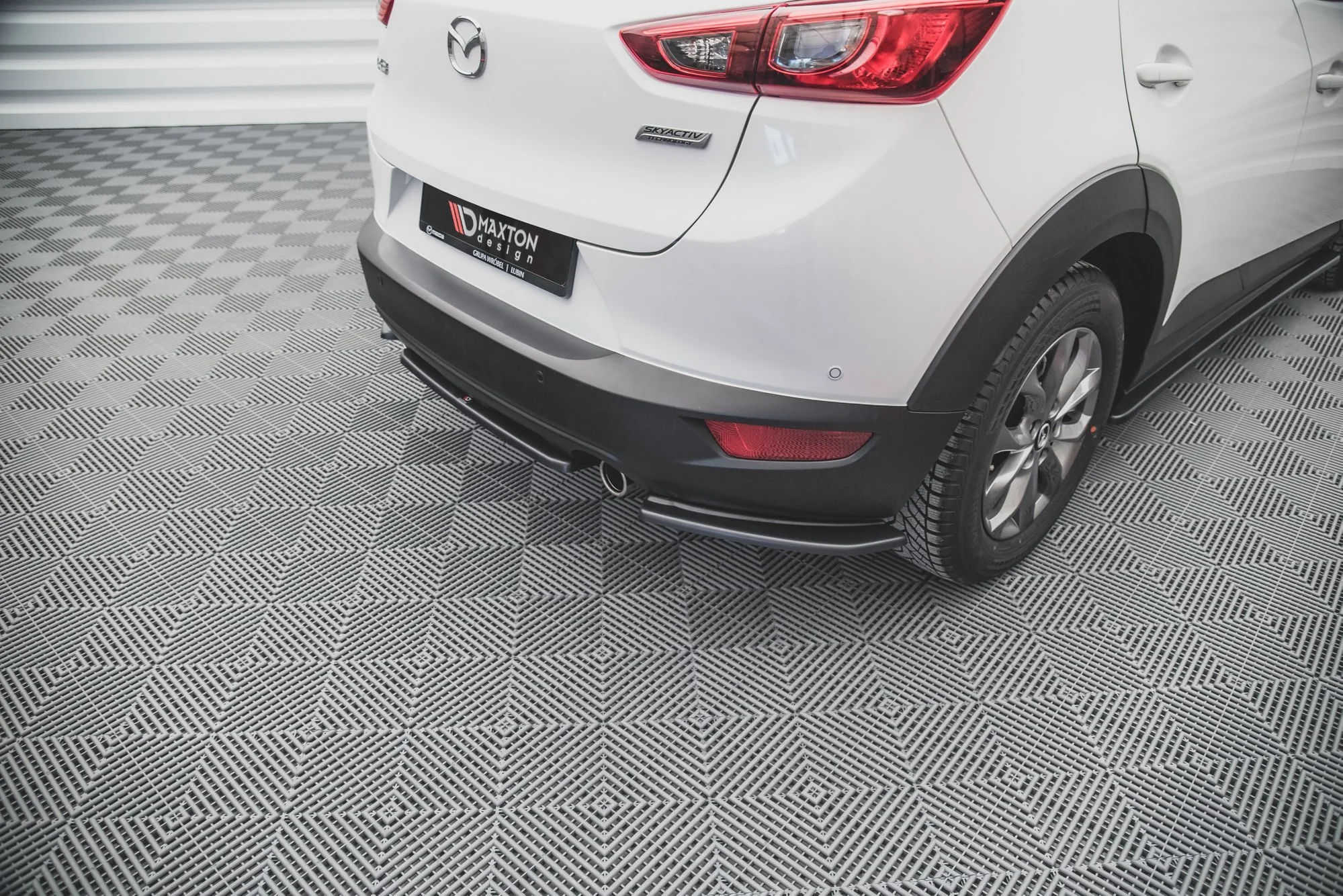 REAR SIDE SPLITTERS FOR MAZDA CX-3 - Image 2