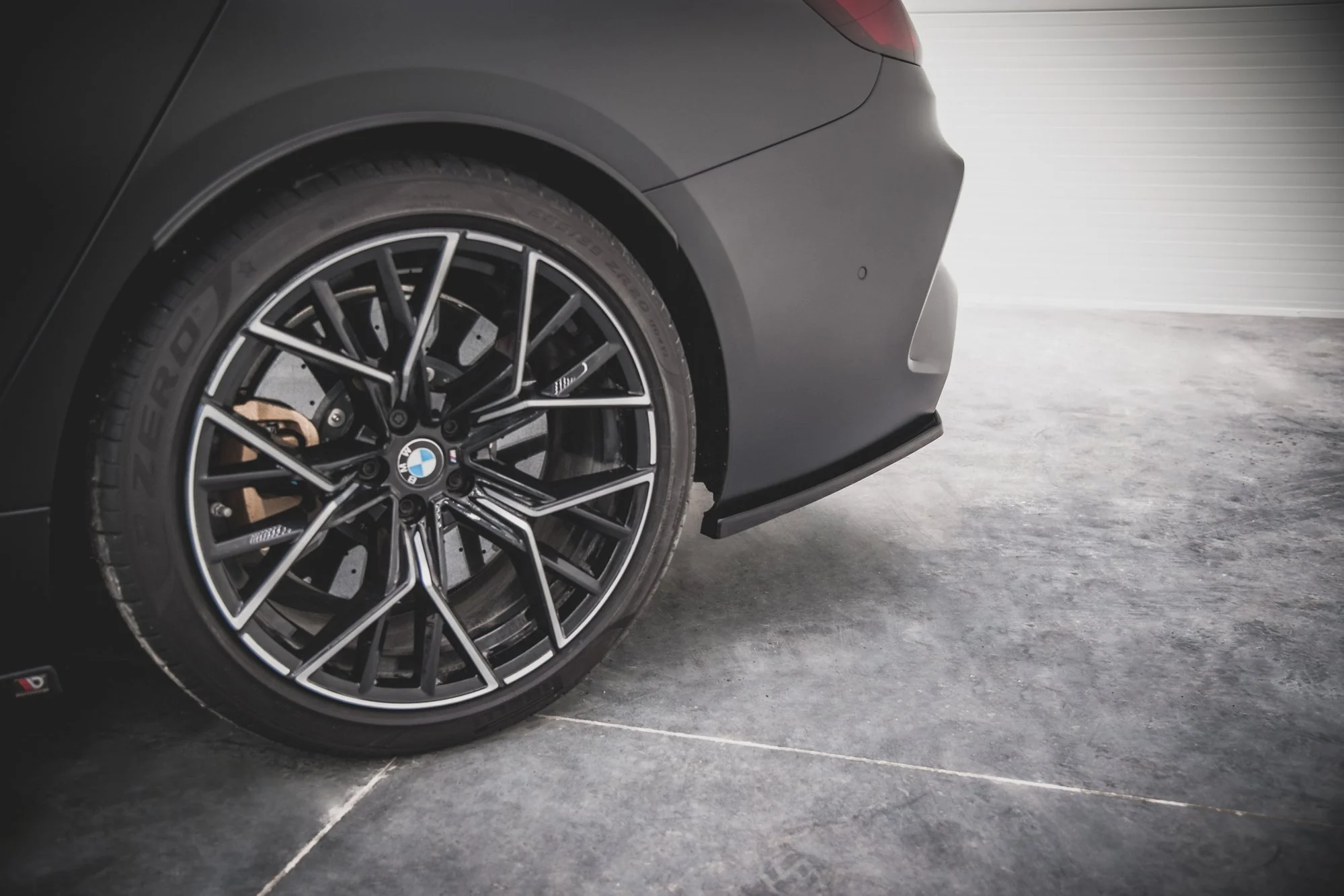 REAR SIDE SPLITTERS FOR V.2 BMW M8 GRAN COUPE F93 - Image 2