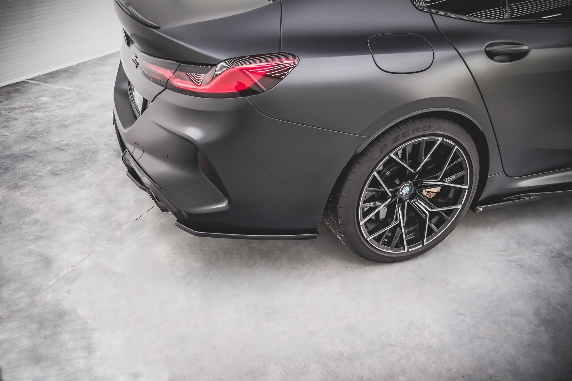 REAR SIDE SPLITTERS FOR V.2 BMW M8 GRAN COUPE F93 - Image 3