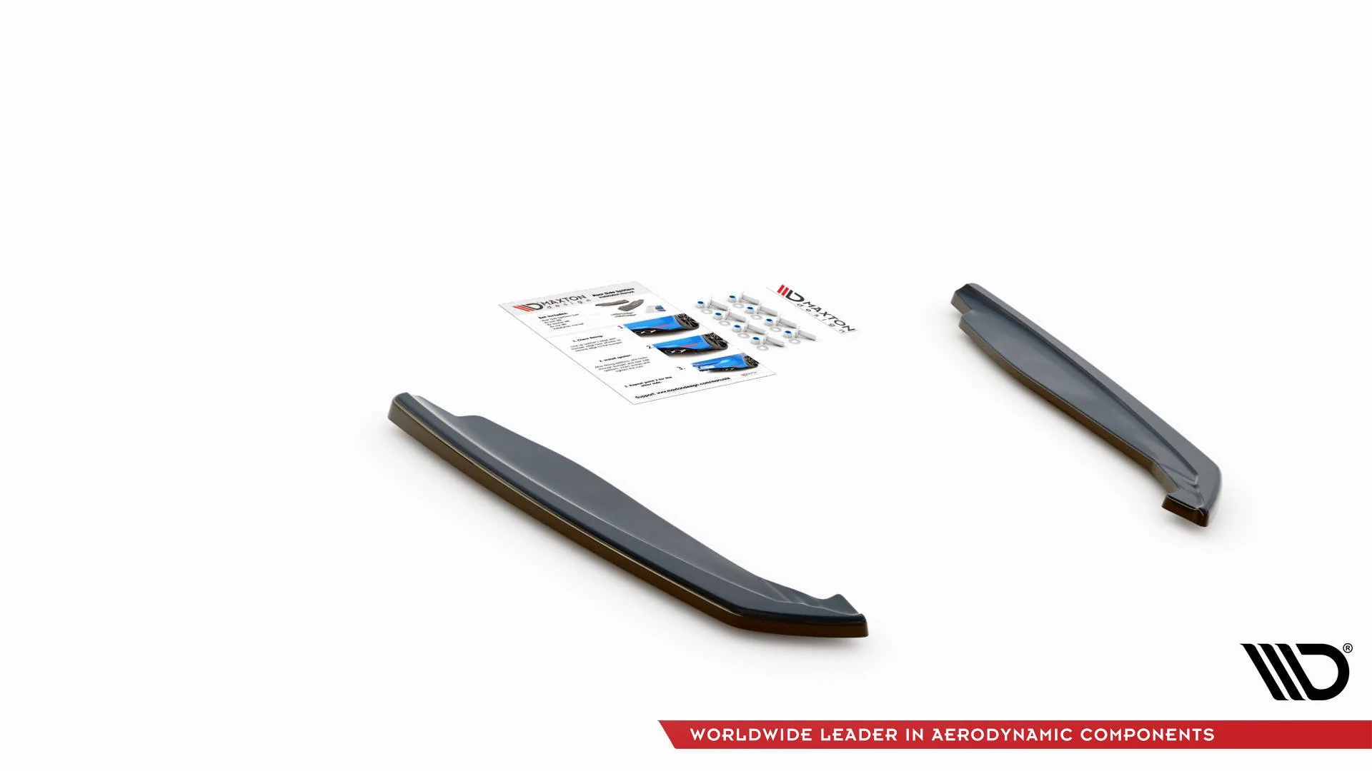 REAR SIDE SPLITTERS FOR V.2 BMW M8 GRAN COUPE F93 - Image 4