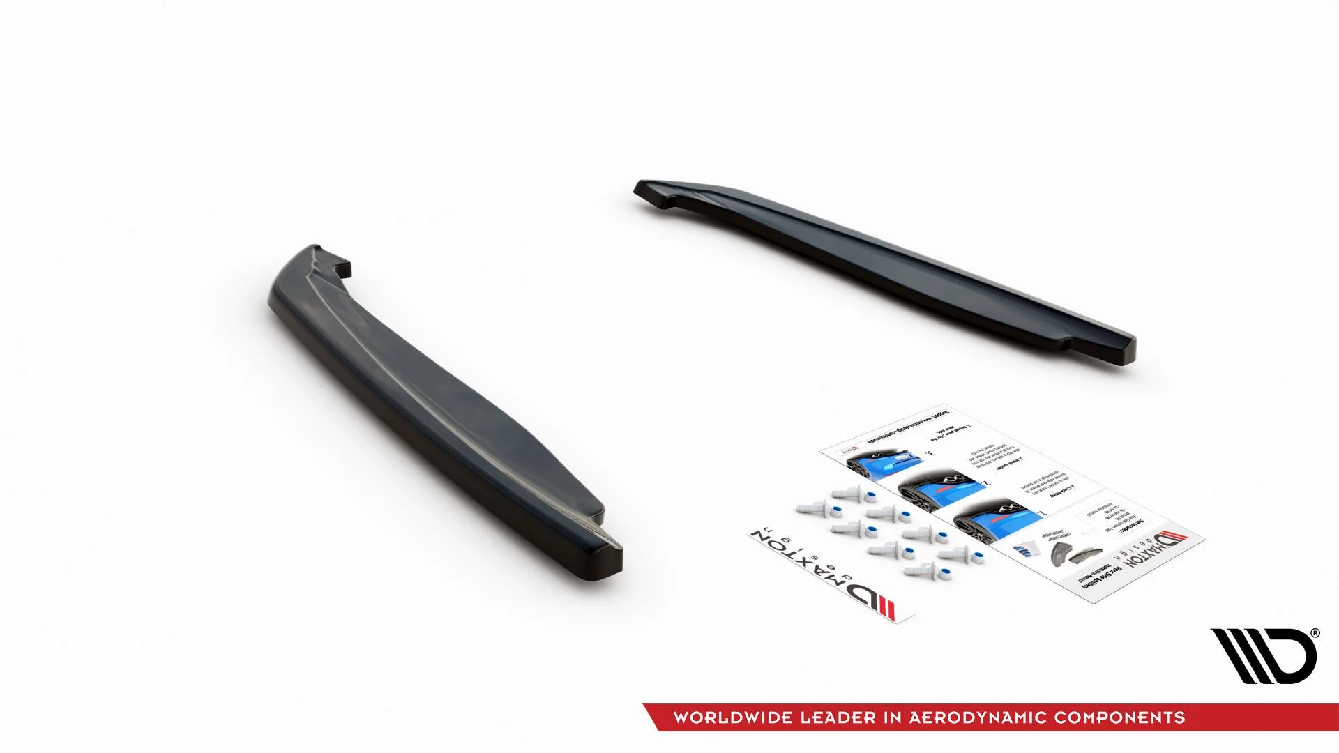 REAR SIDE SPLITTERS FOR V.2 BMW M8 GRAN COUPE F93 - Image 5