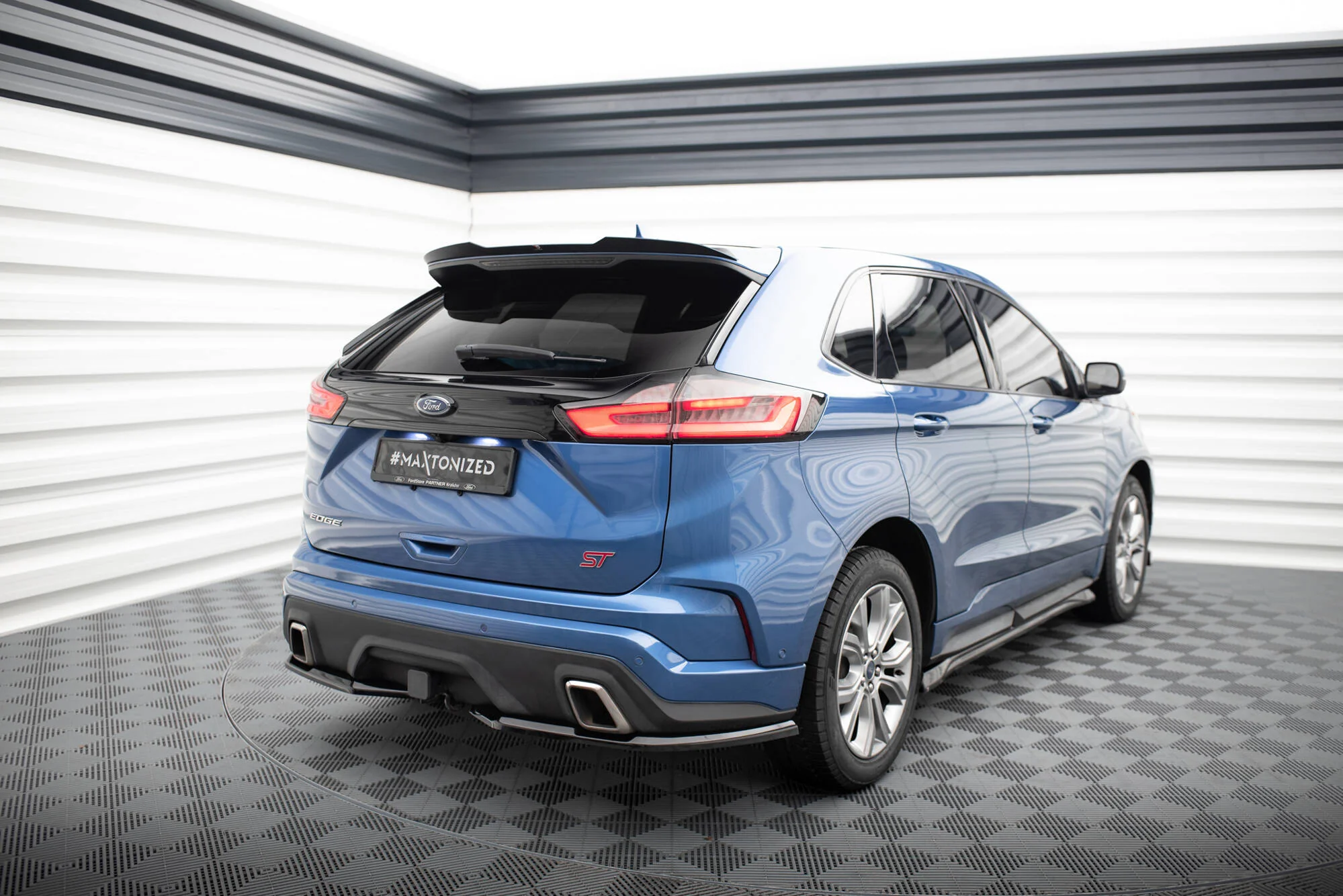 REAR SIDE SPLITTERS FORD EDGE ST MK2 - Image 2