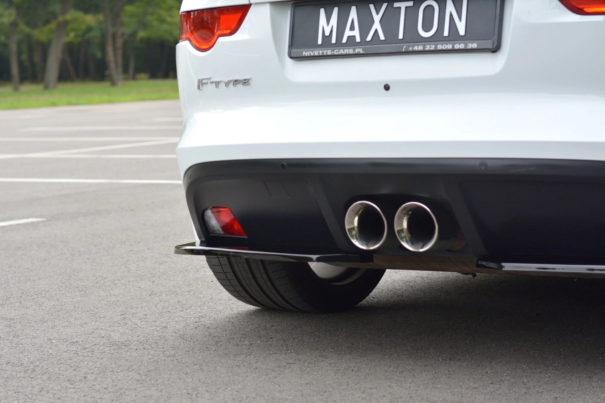 REAR SIDE SPLITTERS JAGUAR F-TYPE - Image 3