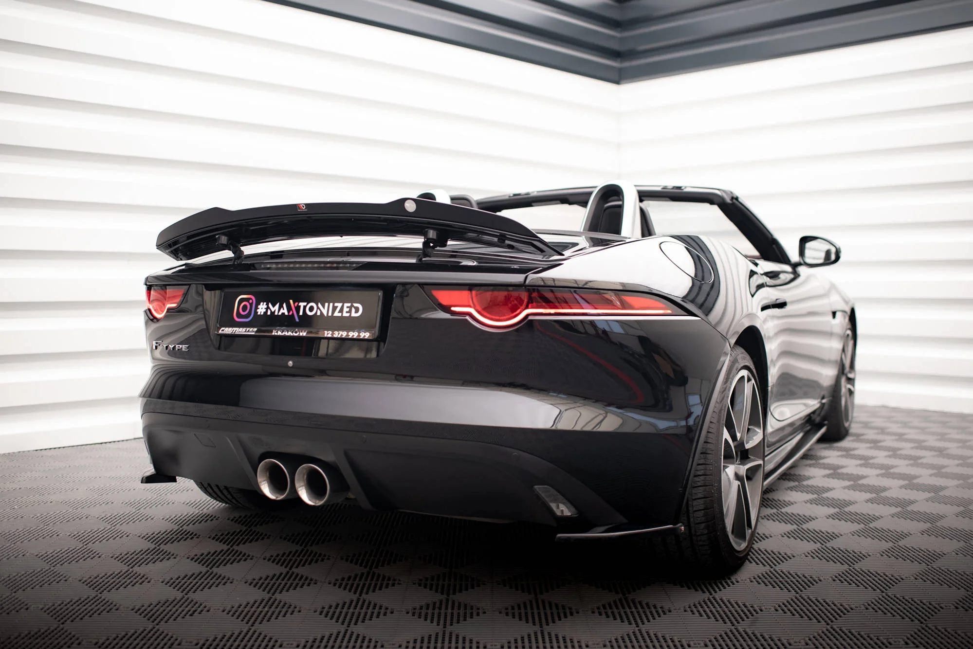 REAR SIDE SPLITTERS JAGUAR F-TYPE MK1 FACELIFT - Image 4