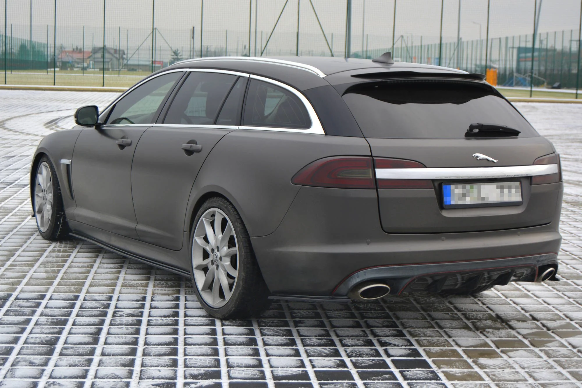 REAR SIDE SPLITTERS JAGUAR XF (X250) MK1 SPORTBRAKE S-PACK - Image 4