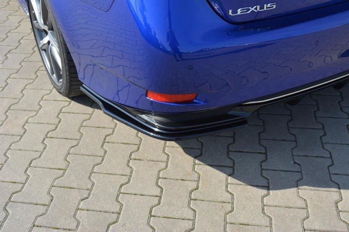 REAR SIDE SPLITTERS LEXUS GS MK4 FACELIFT H - Image 2