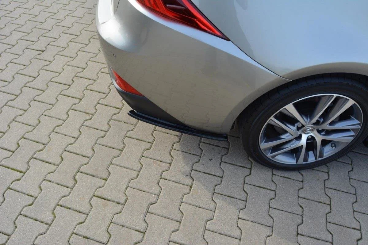 REAR SIDE SPLITTERS LEXUS IS MK3 FACELIFT T - Image 3