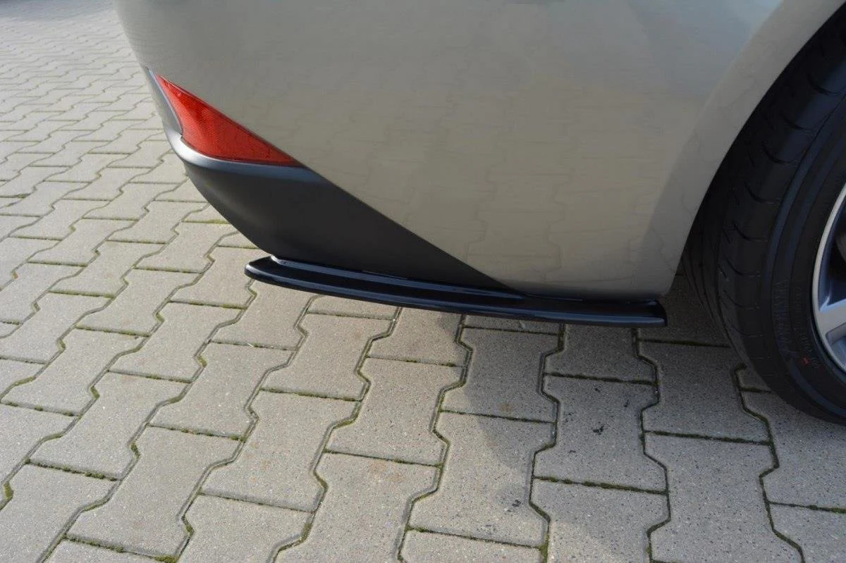 REAR SIDE SPLITTERS LEXUS IS MK3 FACELIFT T - Image 4