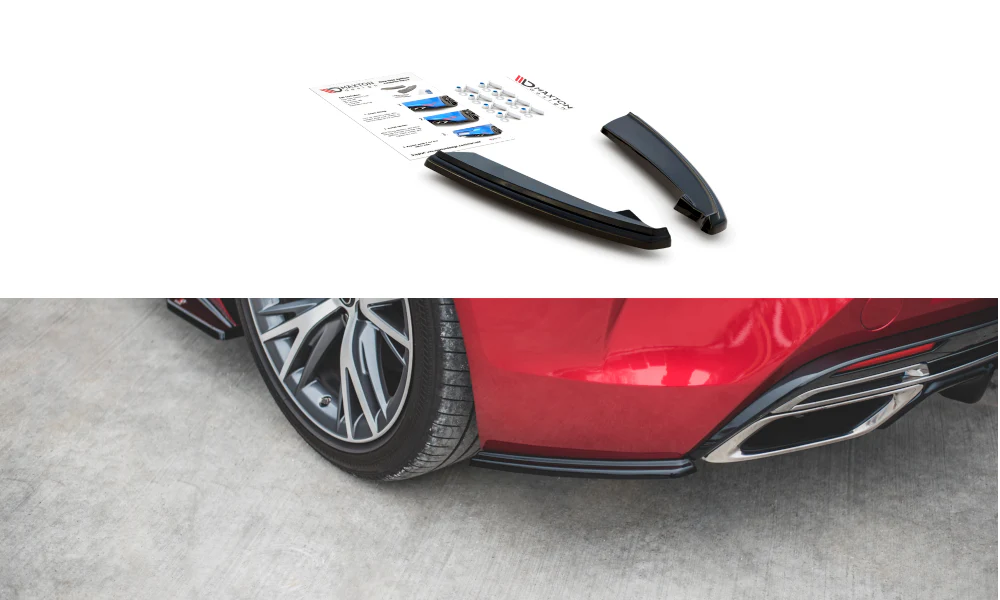 REAR SIDE SPLITTERS LEXUS LC 500