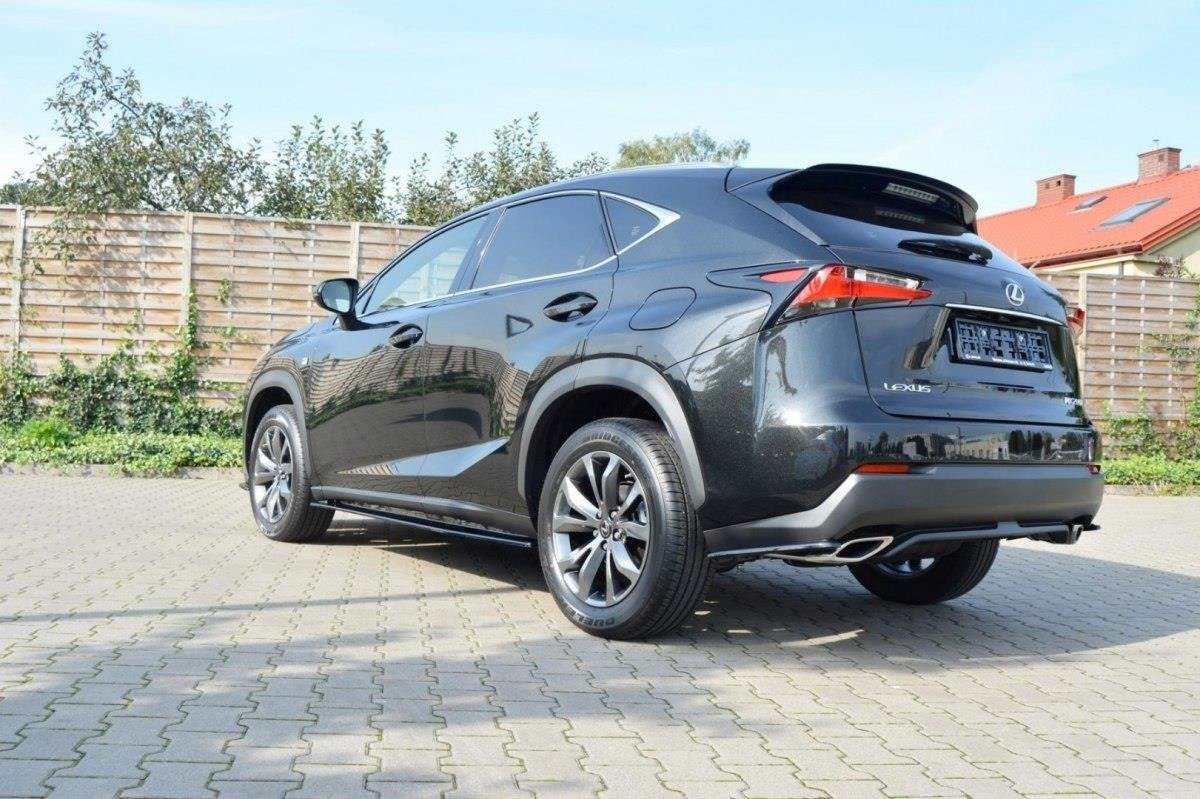 REAR SIDE SPLITTERS LEXUS NX MK1 T - Image 3