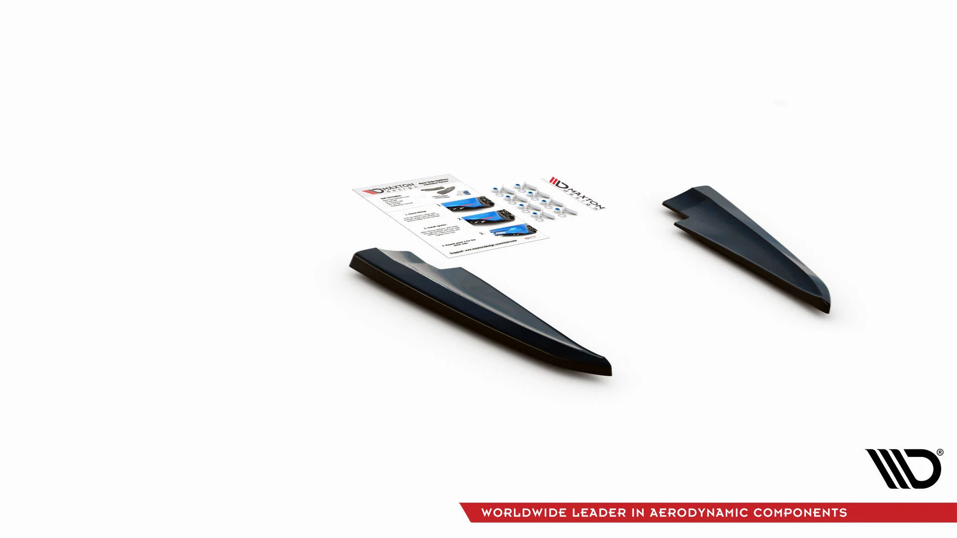 REAR SIDE SPLITTERS MASERATI GHIBLI MK3 - Image 4