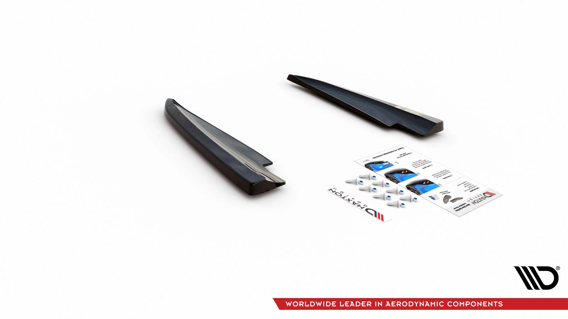 REAR SIDE SPLITTERS MASERATI GHIBLI MK3 - Image 5