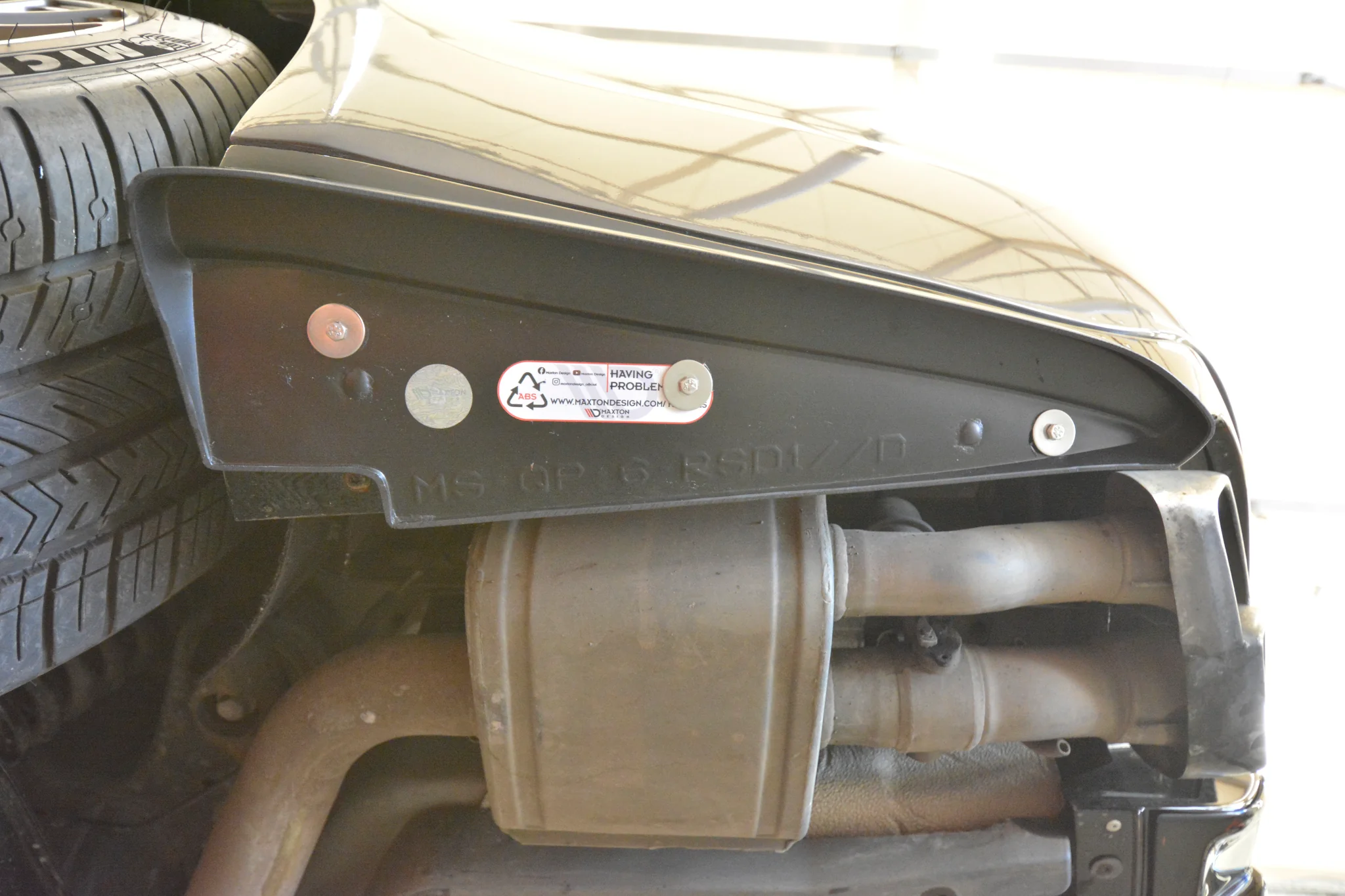 REAR SIDE SPLITTERS MASERATI QUATTROPORTE MK.6 PREFACE - Image 8