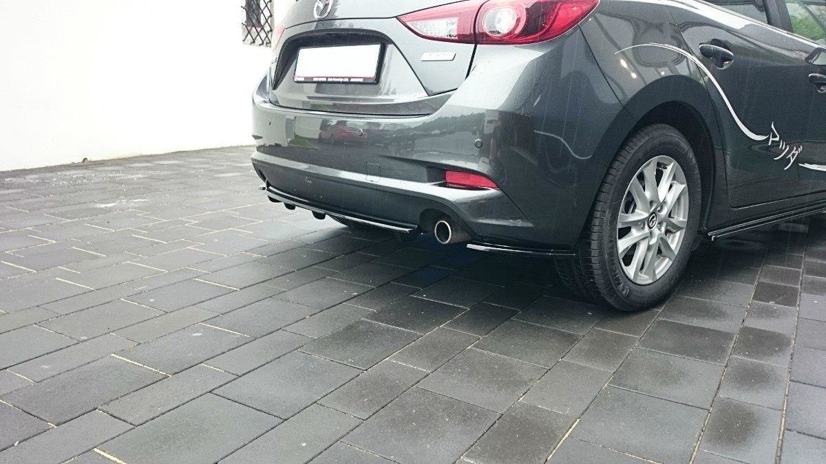 REAR SIDE SPLITTERS MAZDA 3 BN (MK3) FACELIFT - Image 3
