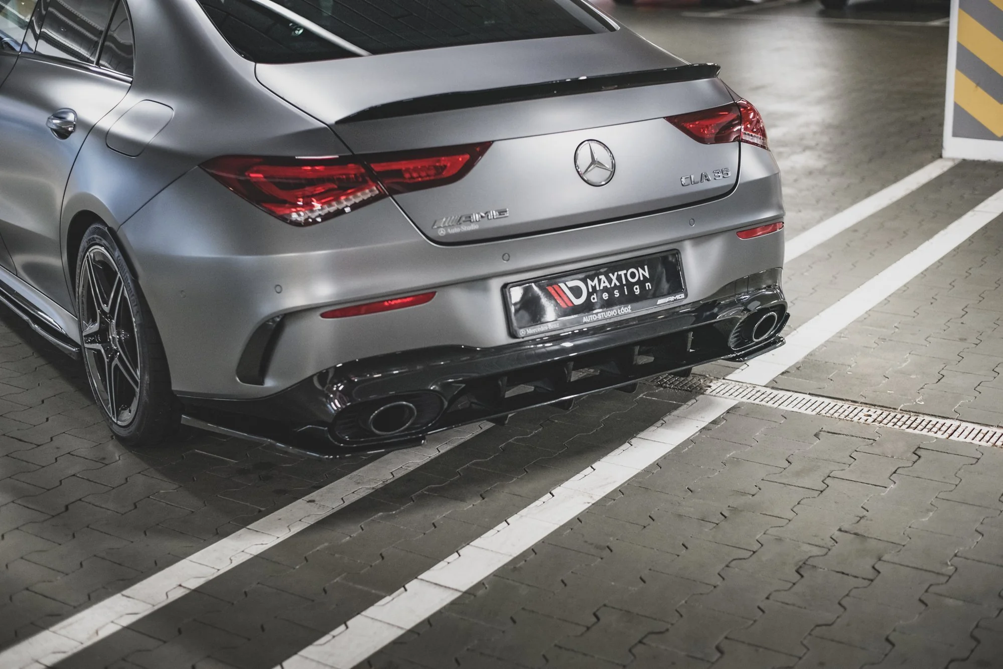 REAR SIDE SPLITTERS MERCEDES-AMG CLA 35 / 45 C118 - Image 2
