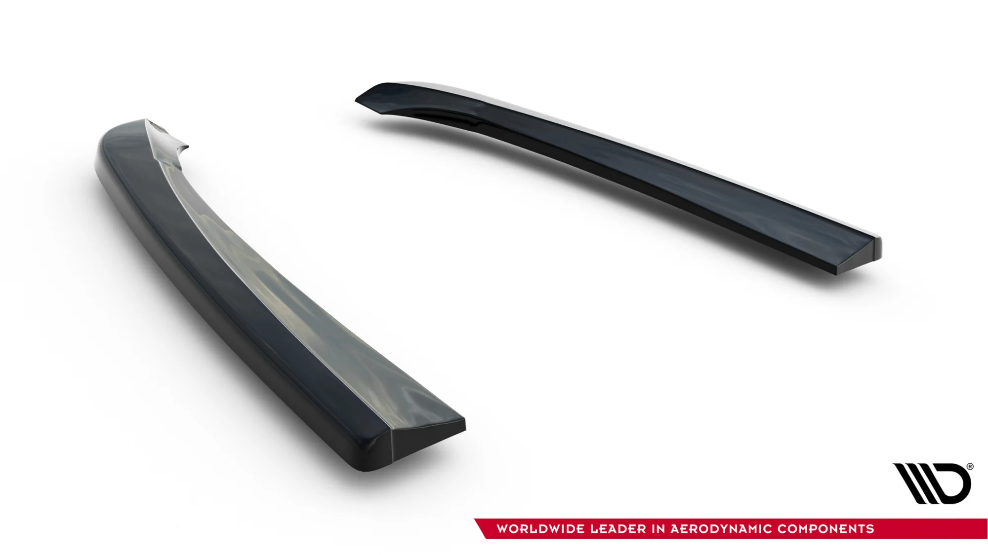 REAR SIDE SPLITTERS MERCEDES- BENZ C-CLASS W205 COUPE AMG-LINE - Image 4