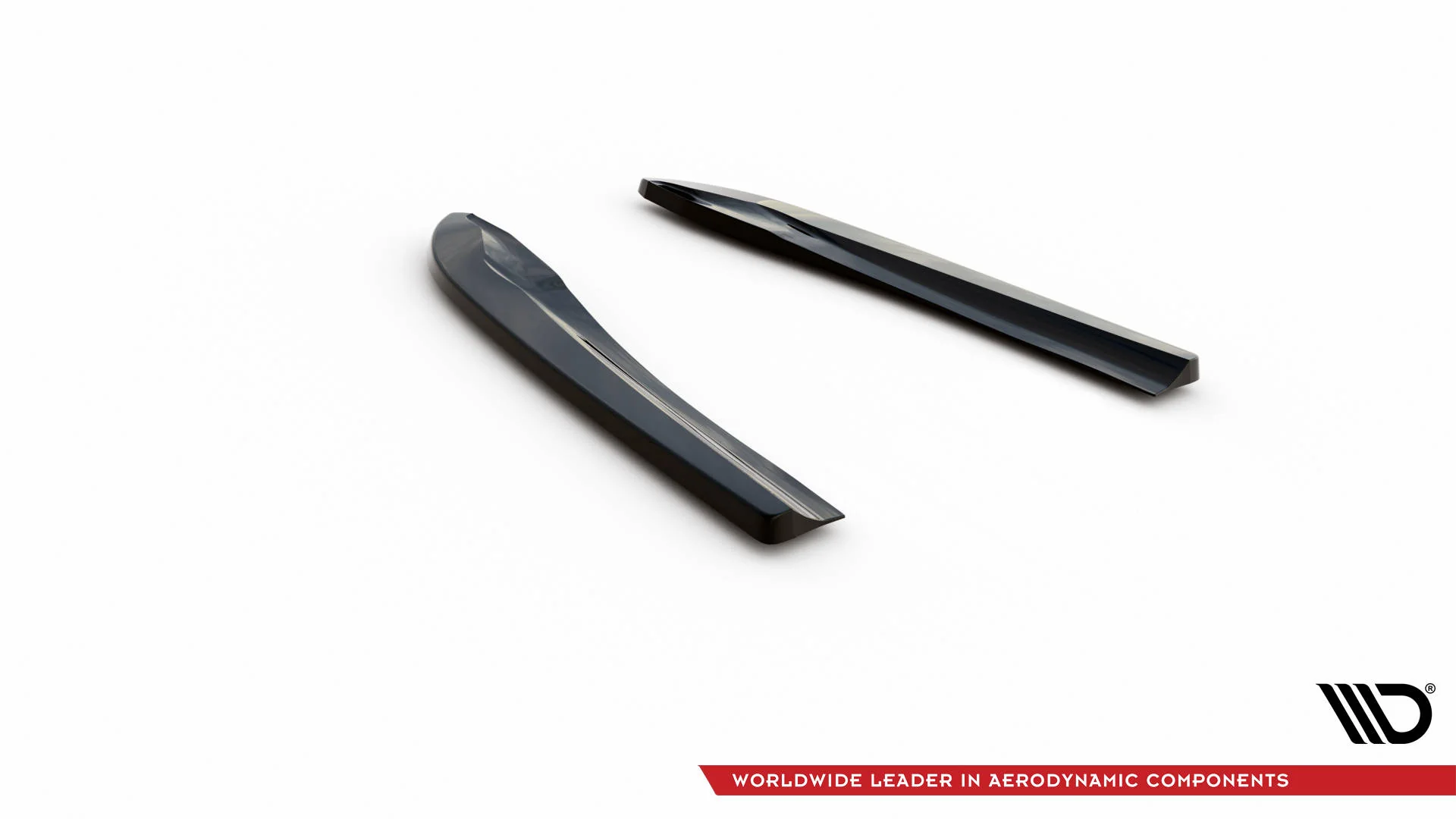 REAR SIDE SPLITTERS MERCEDES-BENZ C COUPE AMG-LINE C204 - Image 5