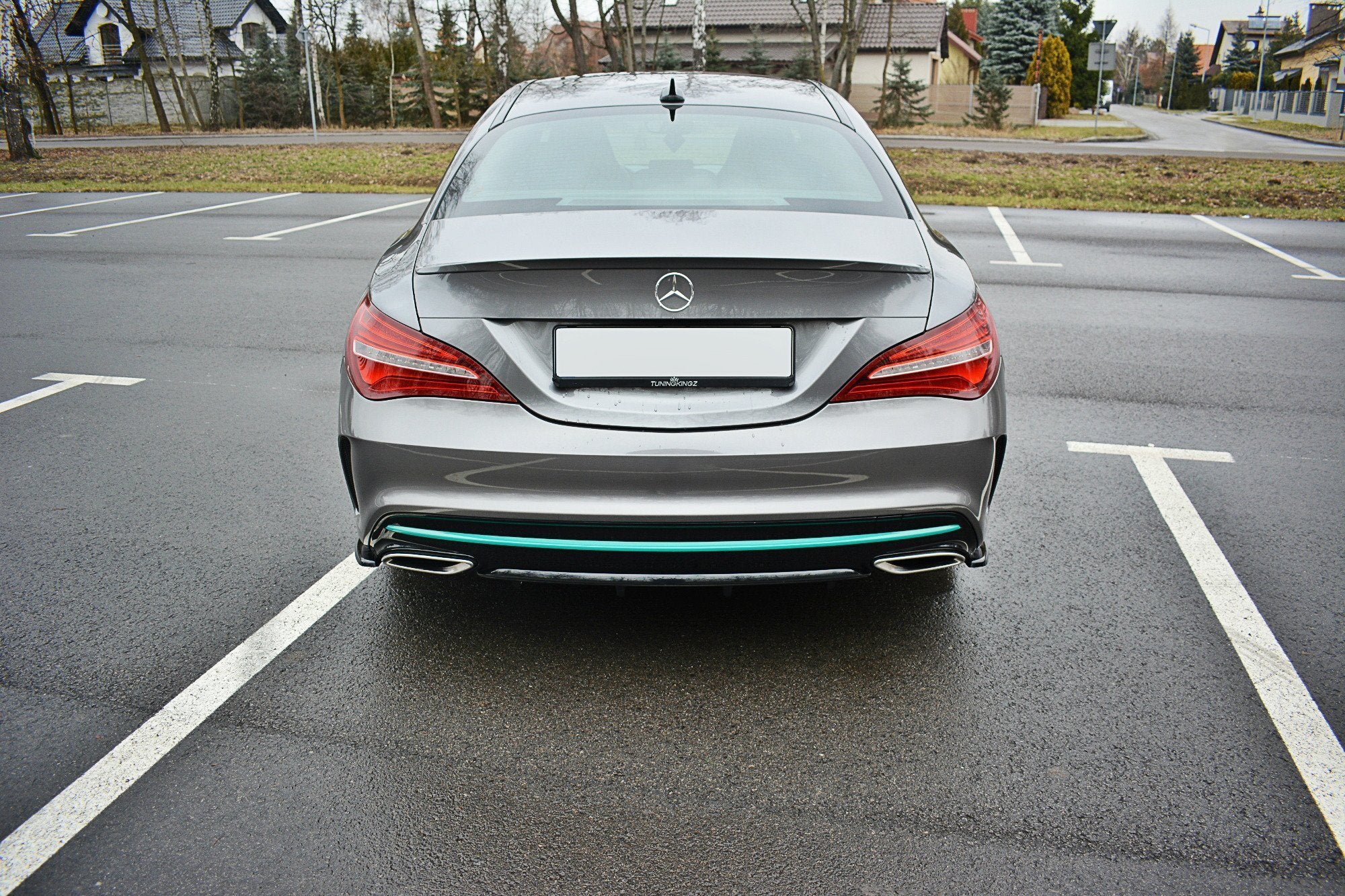 REAR SIDE SPLITTERS MERCEDES-BENZ CLA C117 AMG-LINE FACELIFT - Image 3