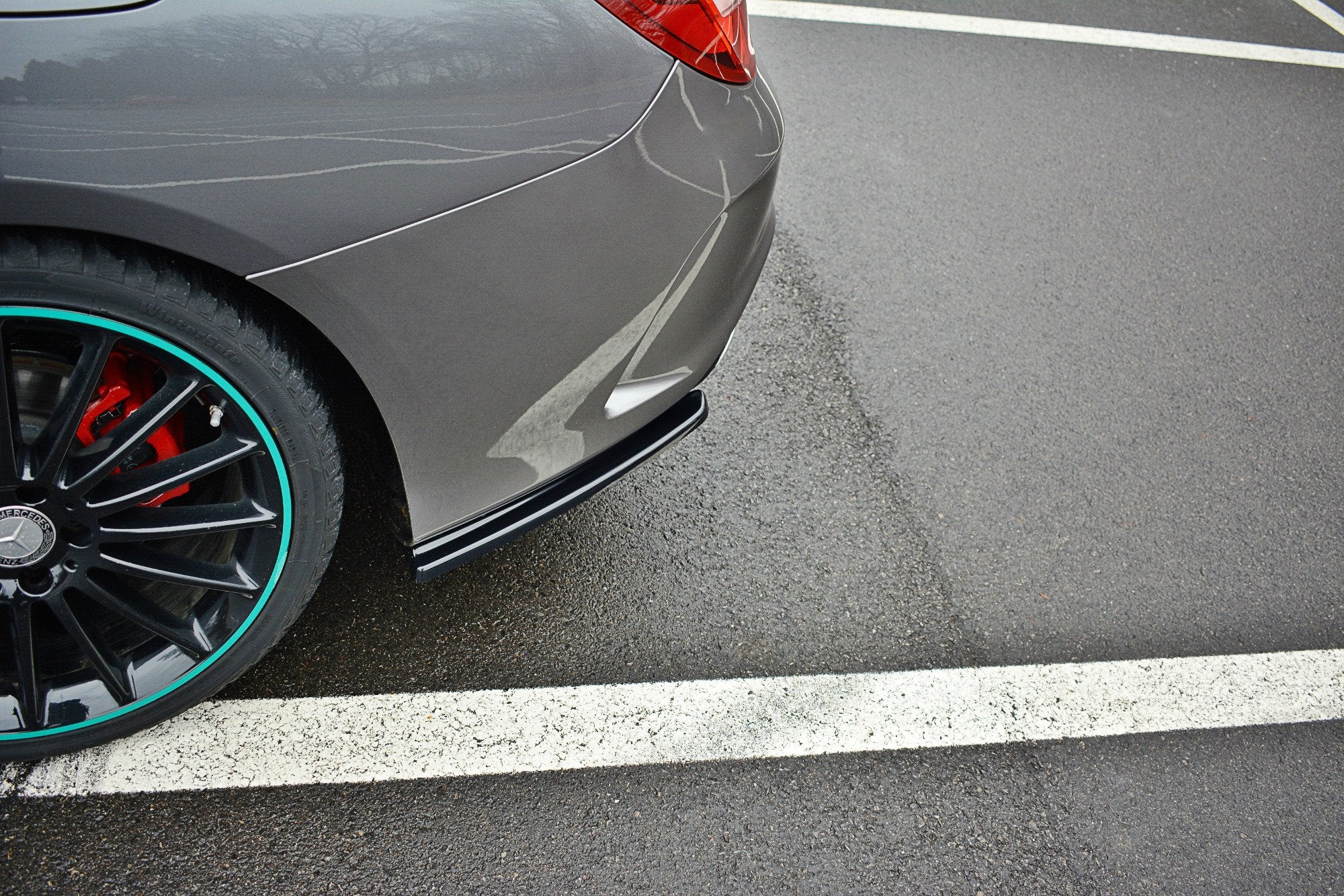 REAR SIDE SPLITTERS MERCEDES-BENZ CLA C117 AMG-LINE FACELIFT - Image 4