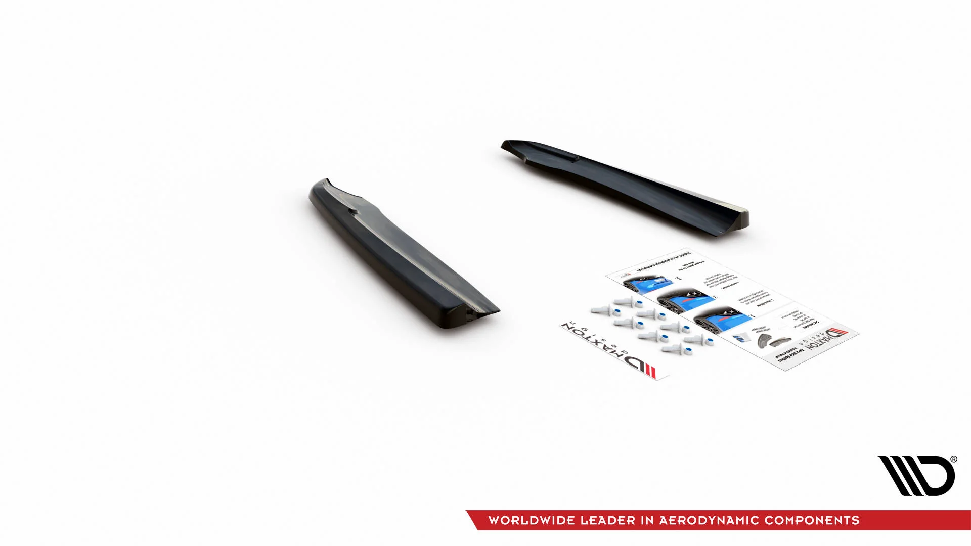 REAR SIDE SPLITTERS MERCEDES-BENZ GLC COUPE AMG-LINE C253 FACELIFT - Image 4
