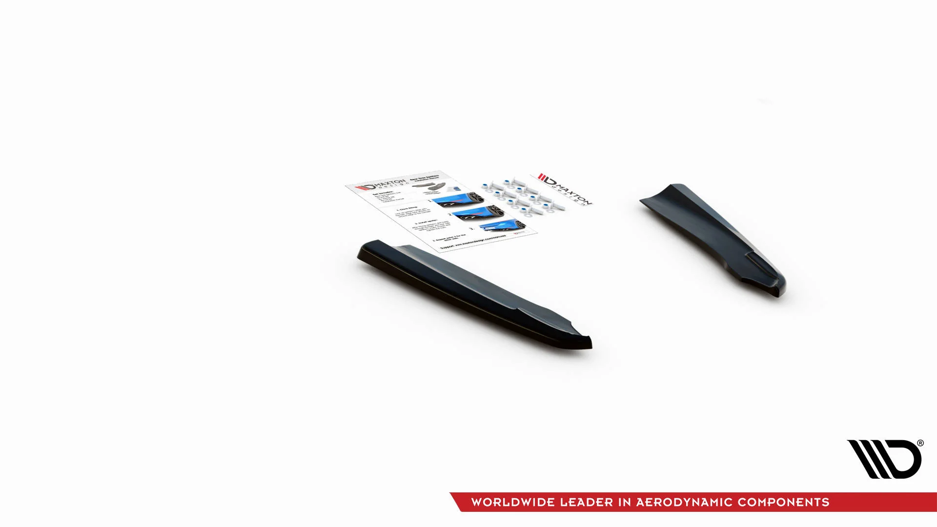 REAR SIDE SPLITTERS MERCEDES-BENZ GLC COUPE AMG-LINE C253 FACELIFT - Image 5
