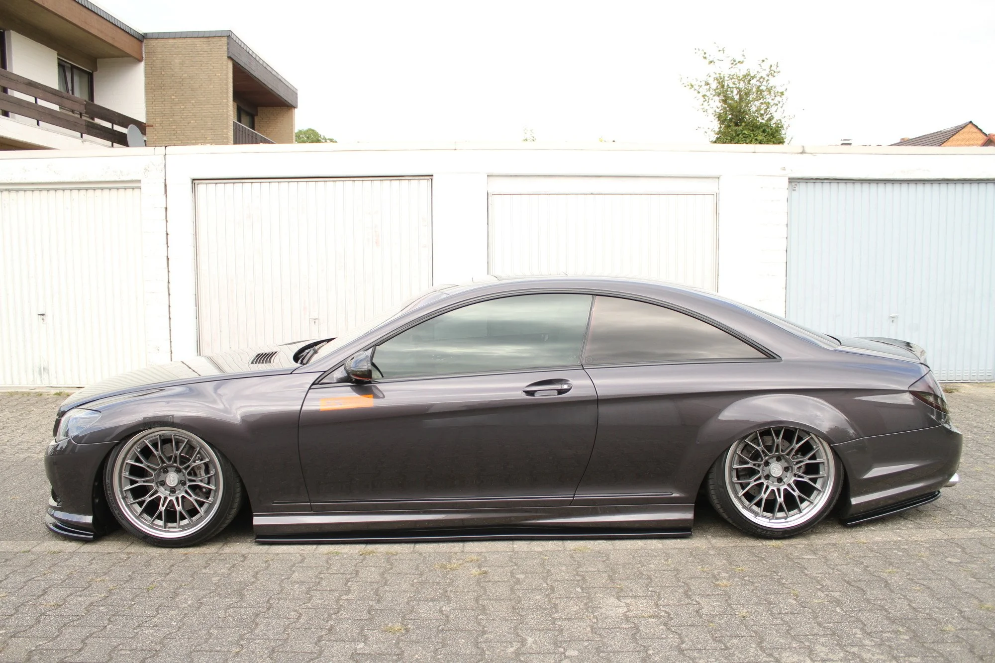 REAR SIDE SPLITTERS MERCEDES CL 500 C216 AMGLINE - Image 3