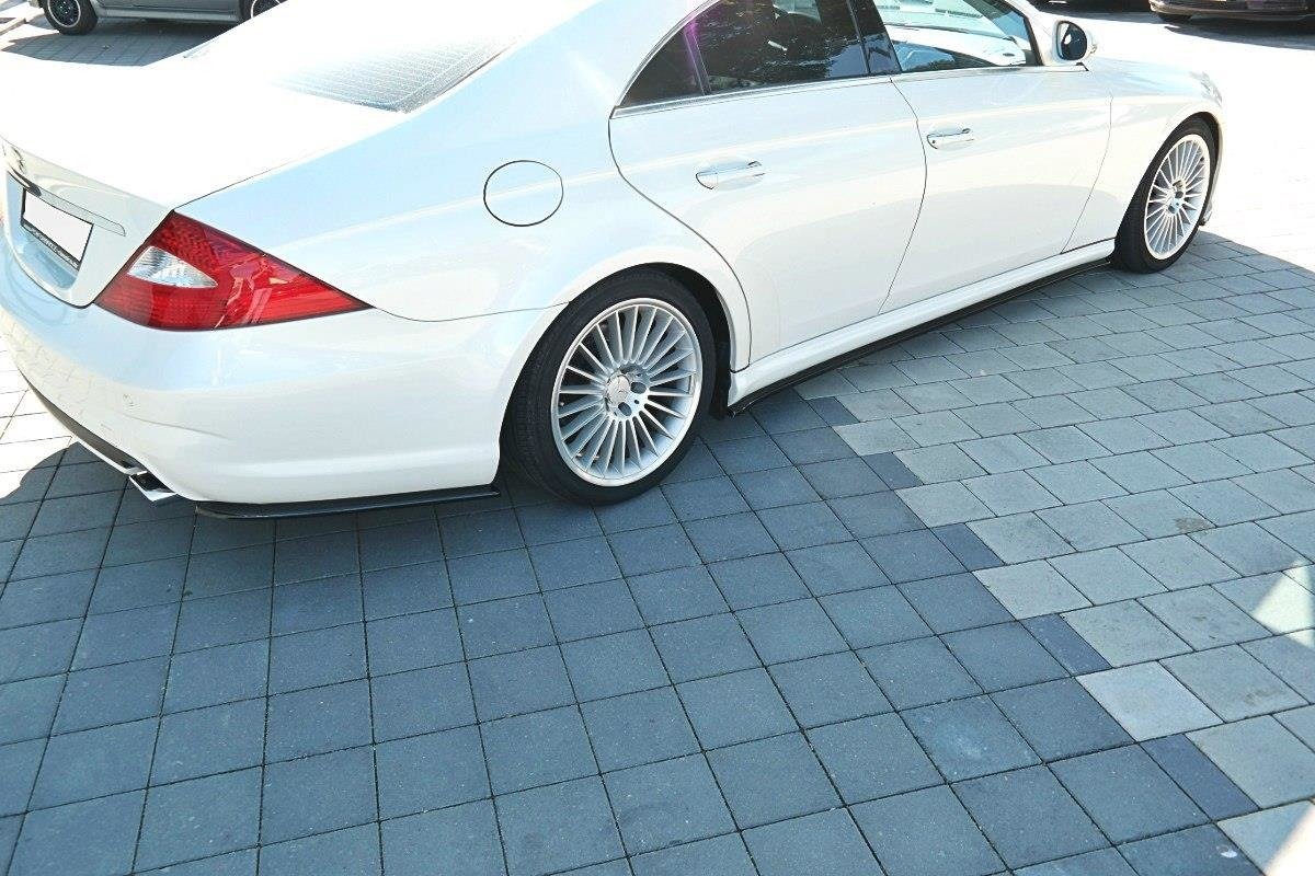 REAR SIDE SPLITTERS MERCEDES CLS C219 55AMG - Image 3