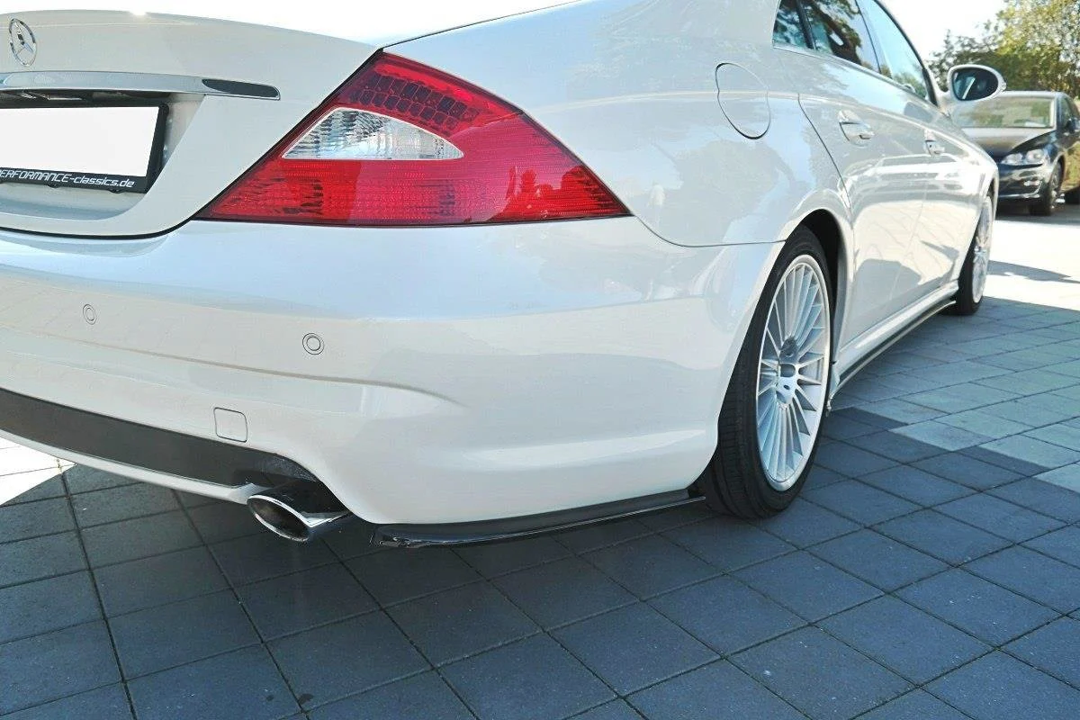 REAR SIDE SPLITTERS MERCEDES CLS C219 55AMG - Image 4
