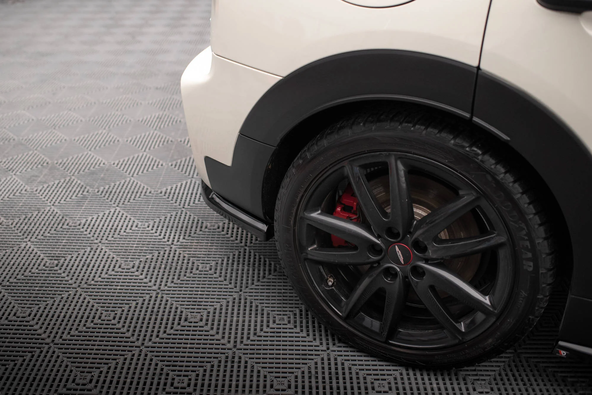 REAR SIDE SPLITTERS MINI COOPER CLUBMAN JOHN COOPER WORKS F54 FACELIFT - Image 2
