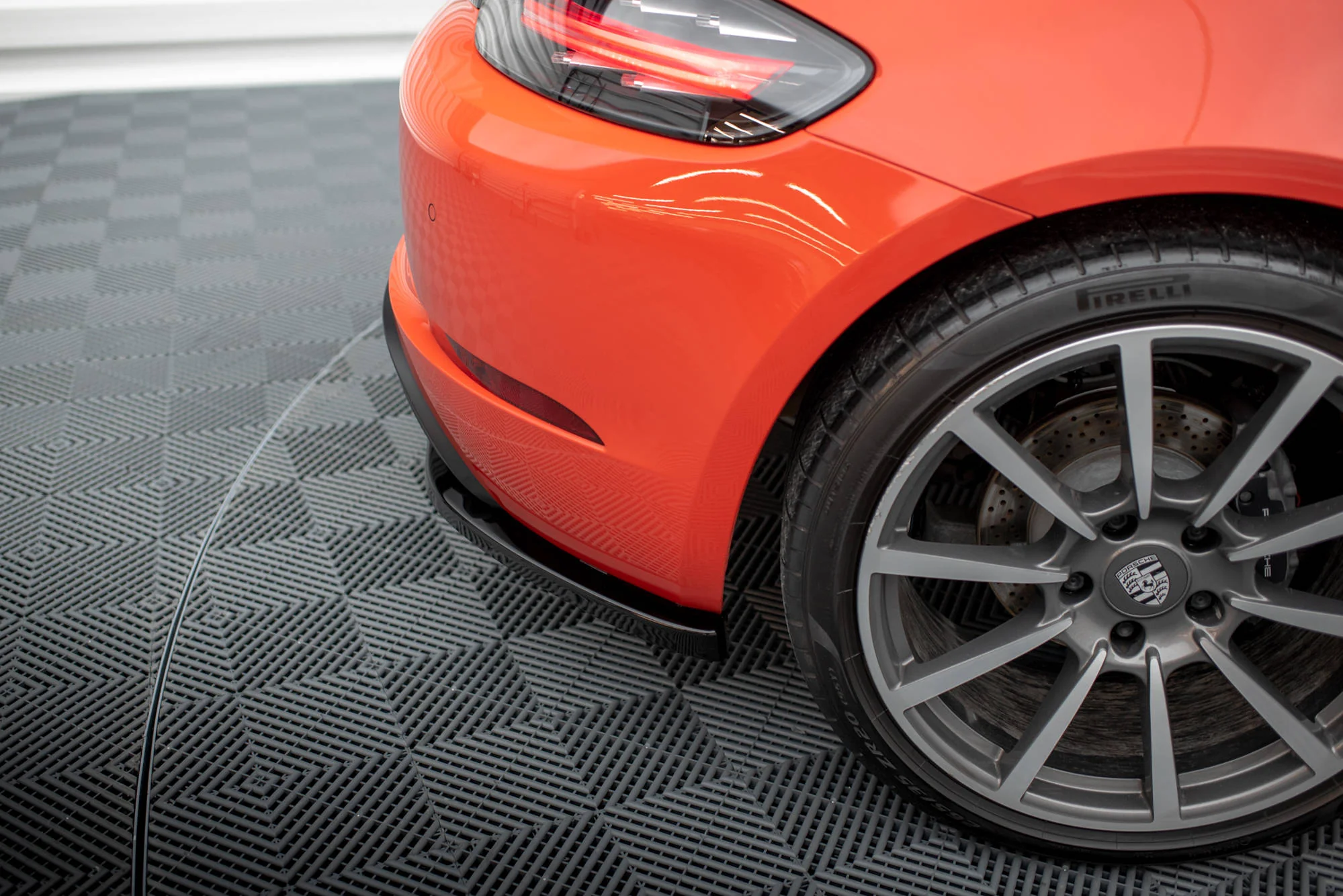 REAR SIDE SPLITTERS PORSCHE 718 CAYMAN 982C - Image 4