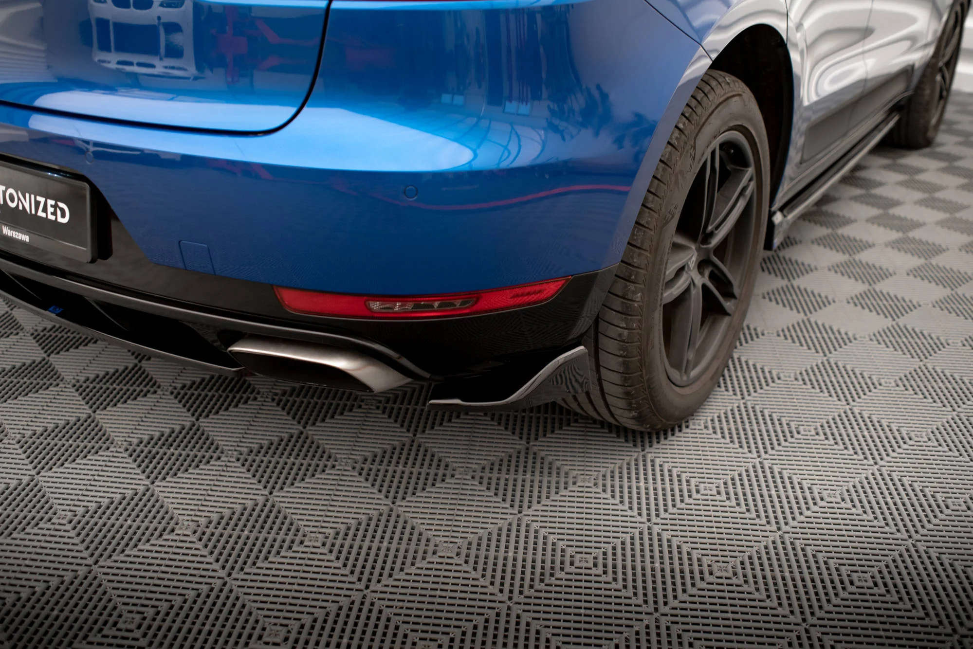 REAR SIDE SPLITTERS PORSCHE MACAN MK1 - Image 3