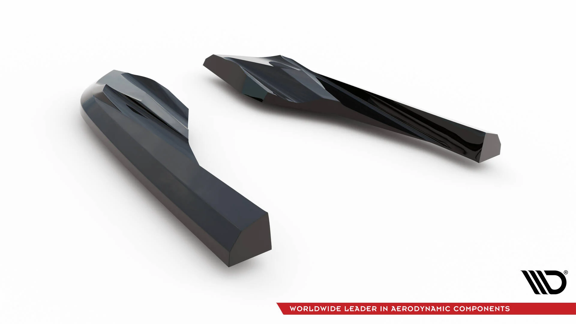 Rear Side Splitters Porsche Taycan Cross Turismo 4S - Image 6