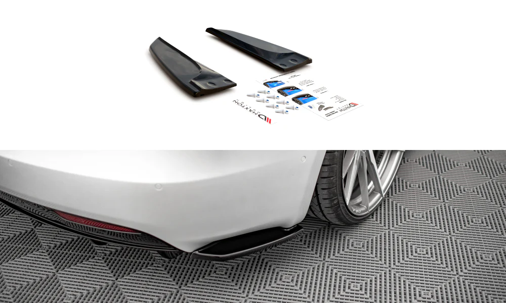 REAR SIDE SPLITTERS TESLA MODEL S FACELIFT