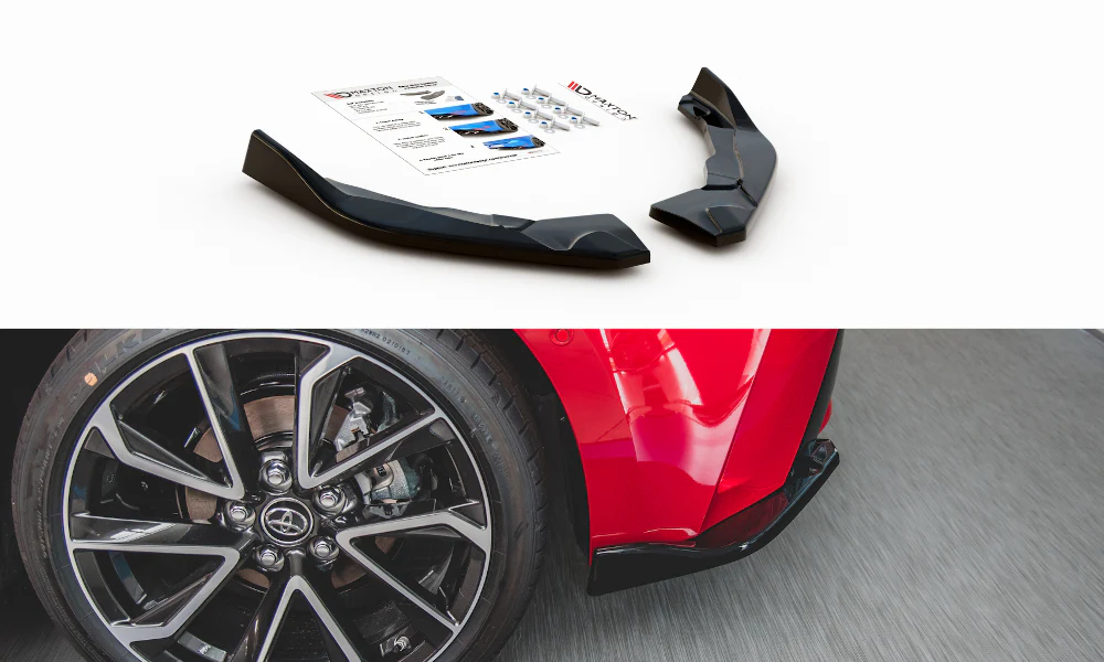 REAR SIDE SPLITTERS TOYOTA COROLLA XII HATCHBACK