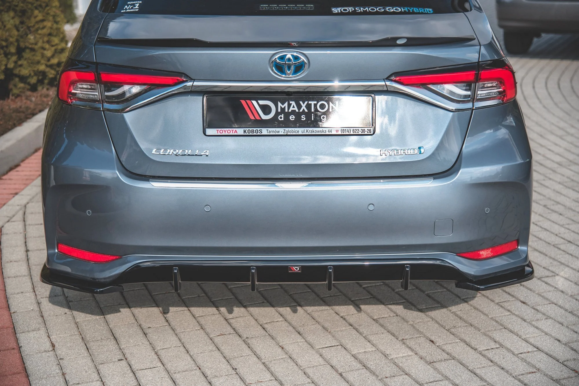REAR SIDE SPLITTERS TOYOTA COROLLA XII SEDAN - Image 2