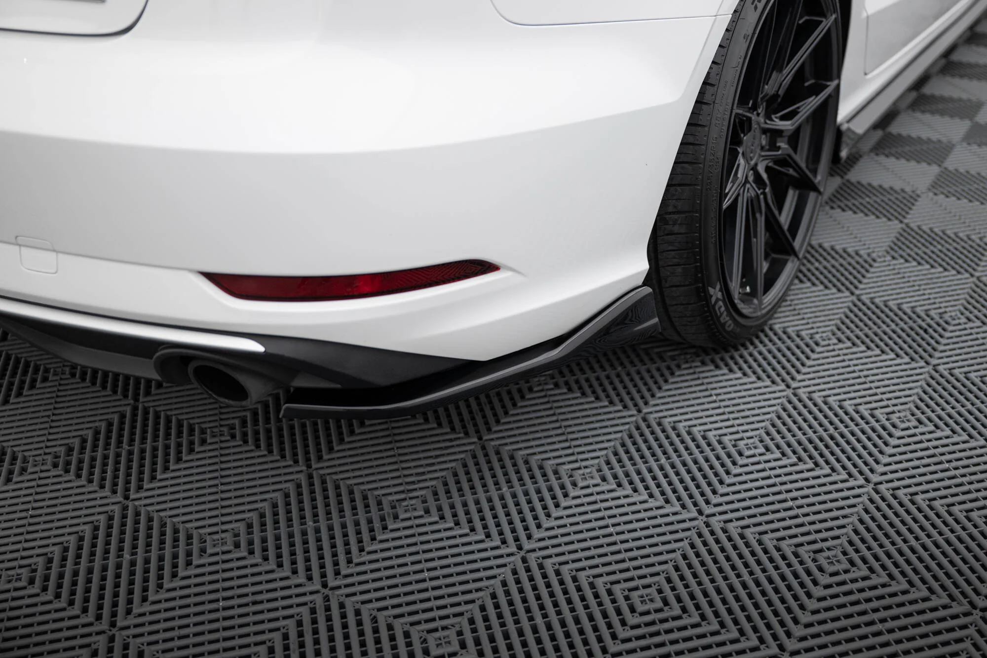 Rear Side Splitters V.1 Audi A3 Sedan 8V Facelift - Image 3