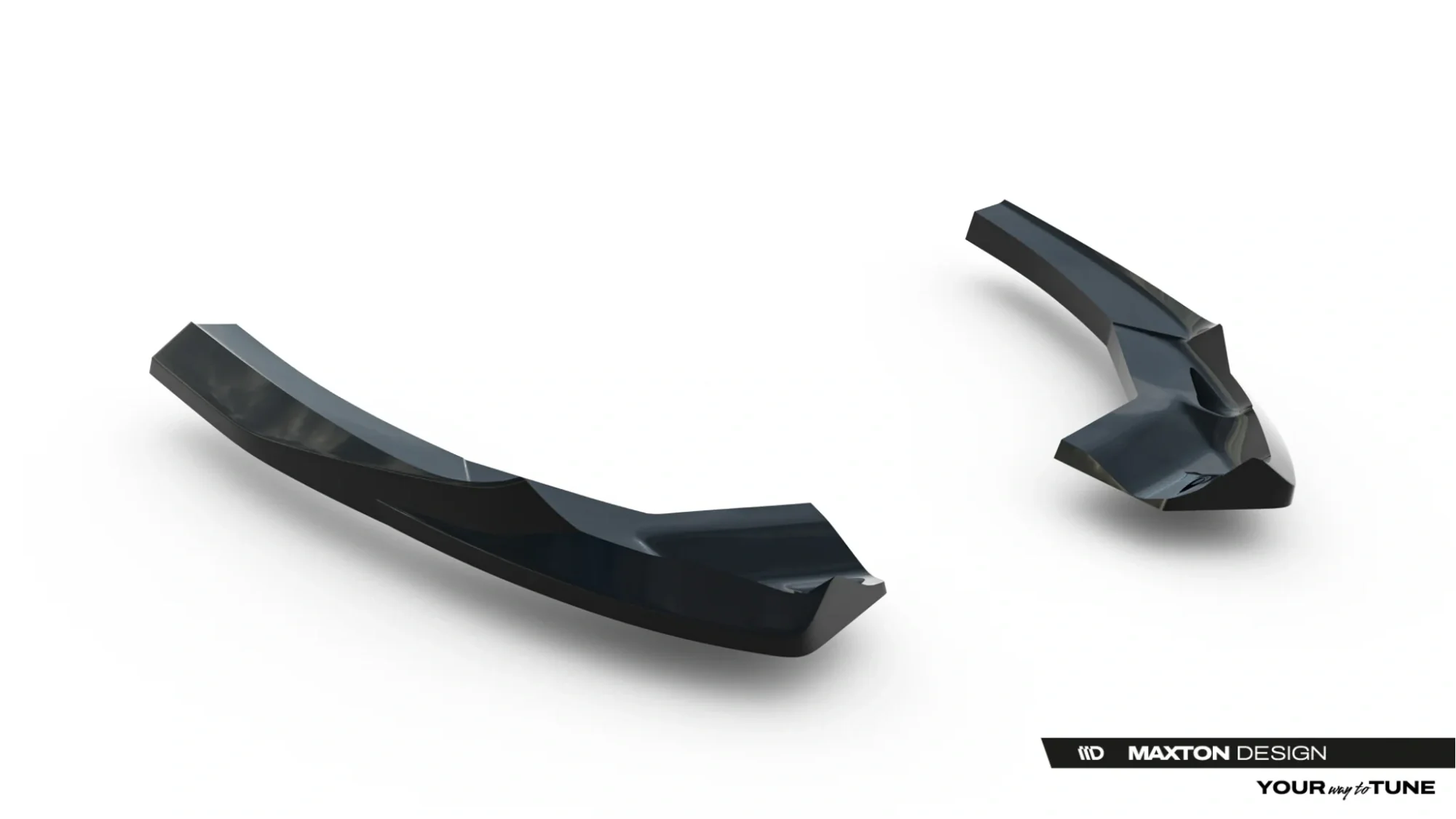 Rear Side Splitters V.1 Audi RS3 Sedan 8Y Facelift (set for valance) - Image 5