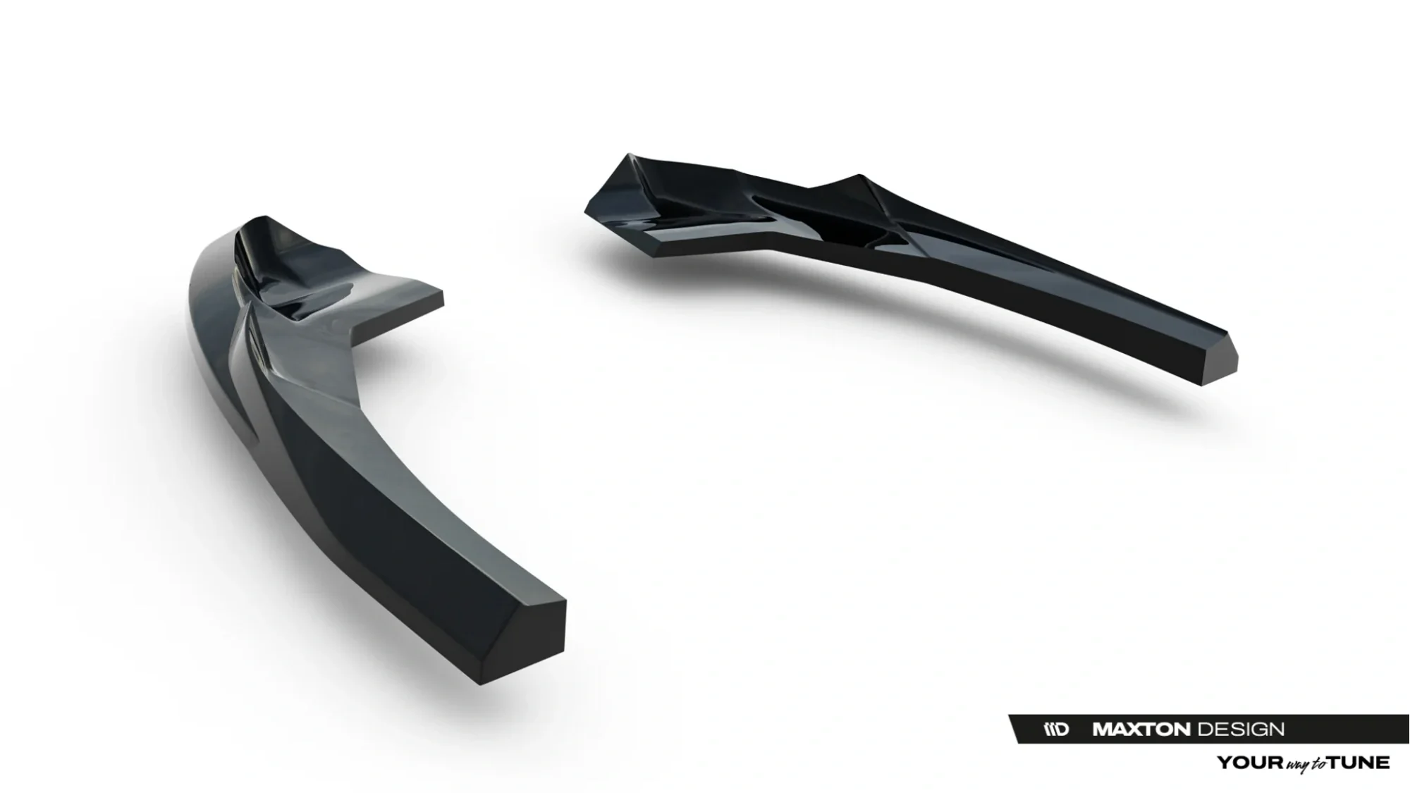 Rear Side Splitters V.1 Audi RS3 Sedan 8Y Facelift (set for valance) - Image 6