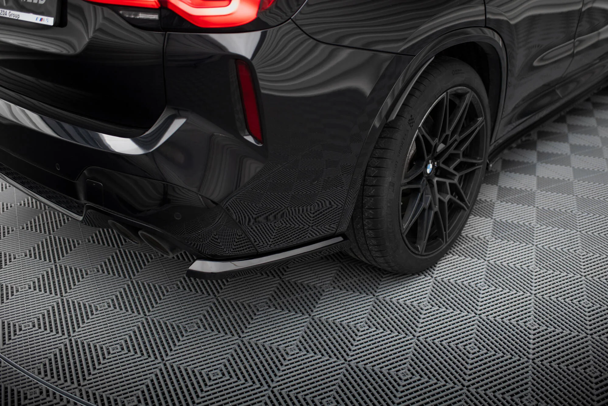 REAR SIDE SPLITTERS V.1 BMW X3 M F97 FACELIFT - Image 3
