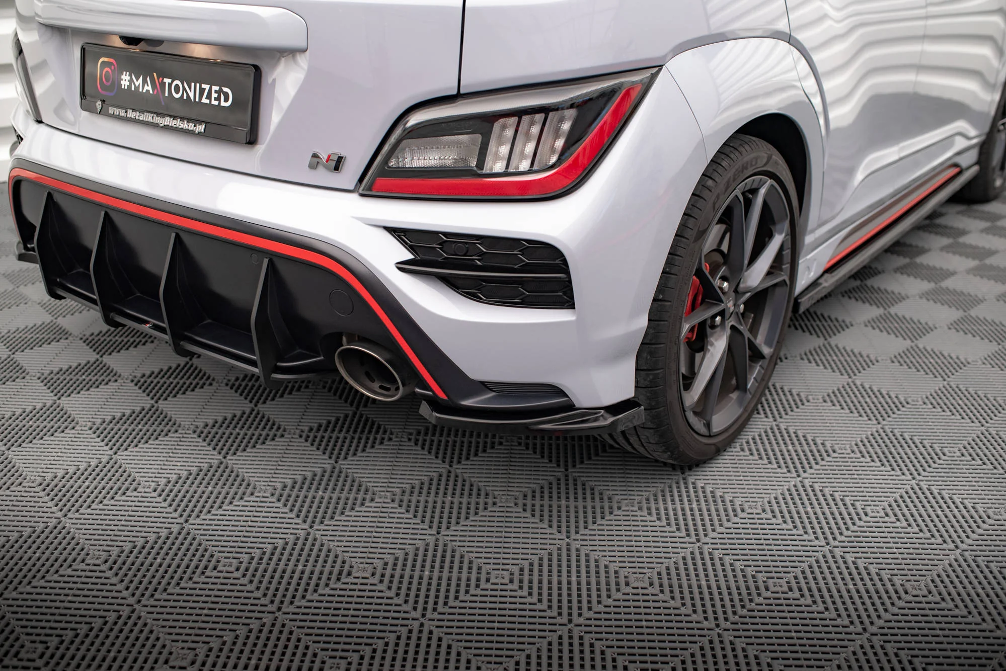 Rear Side Splitters V.1 Hyundai Kona Mk2 - Image 3